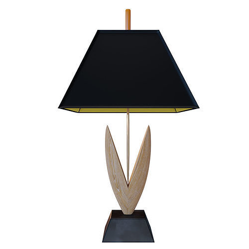 Table lamp - Night stand Lamp - Desk Lamp Low-poly 3D model