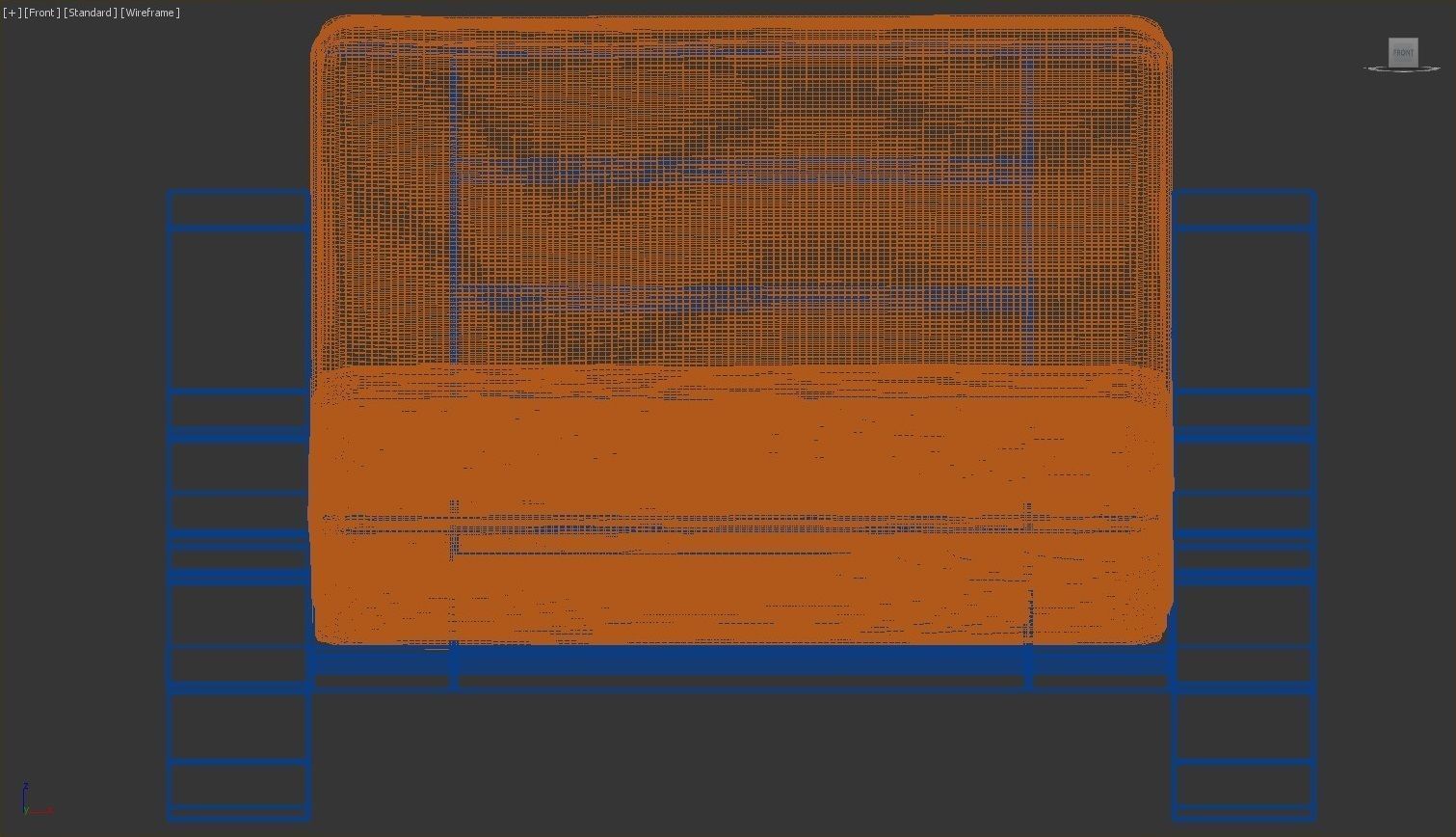 Olema Teak Lounge Chair v2 - 3ds Max 3D model_38