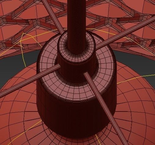 Crystal Pendant Lights 3D model_3