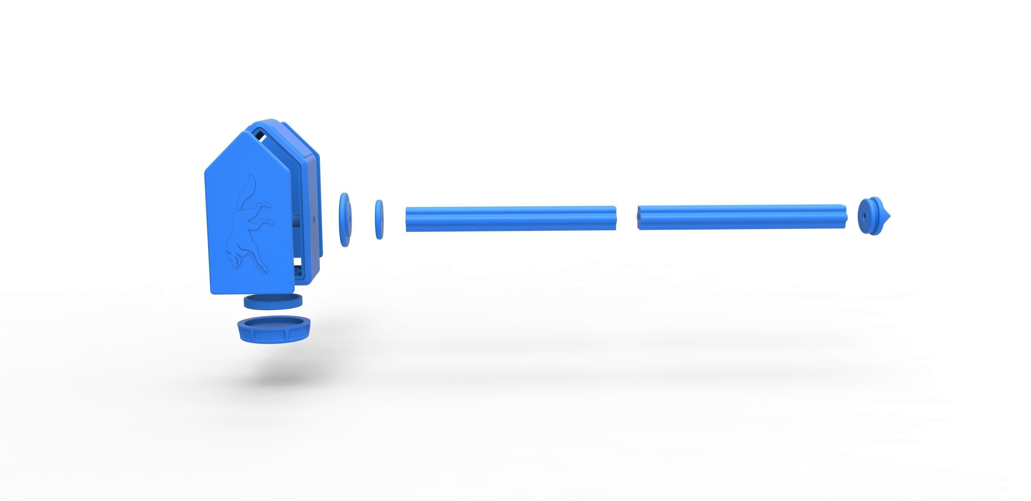 Hammer of Perrin Aybara from Wheel of time 3D print model_24