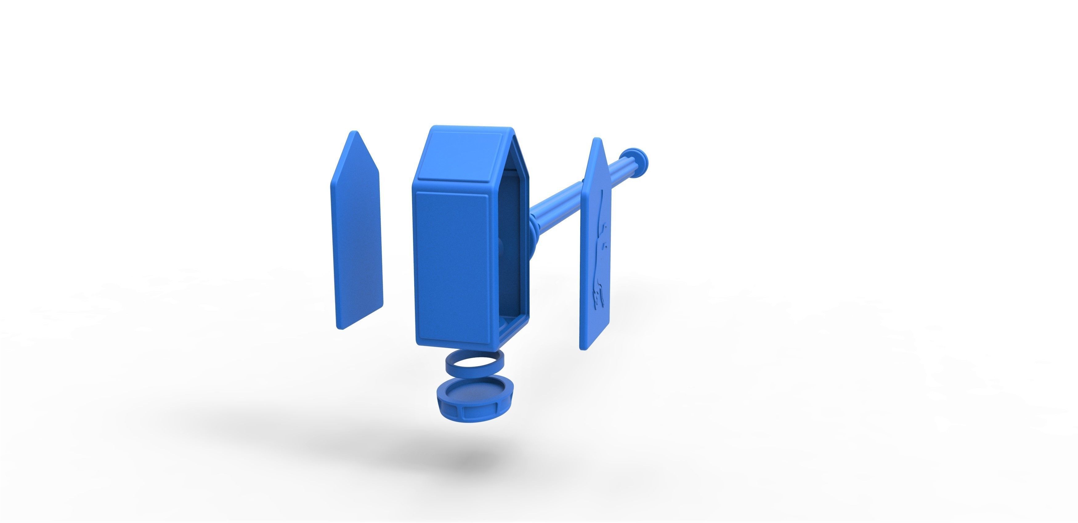 Hammer of Perrin Aybara from Wheel of time 3D print model_23