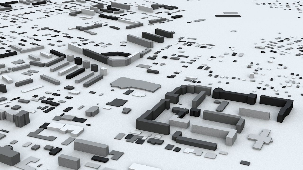 Arkhangelsk Streets and Buildings 3D model_5