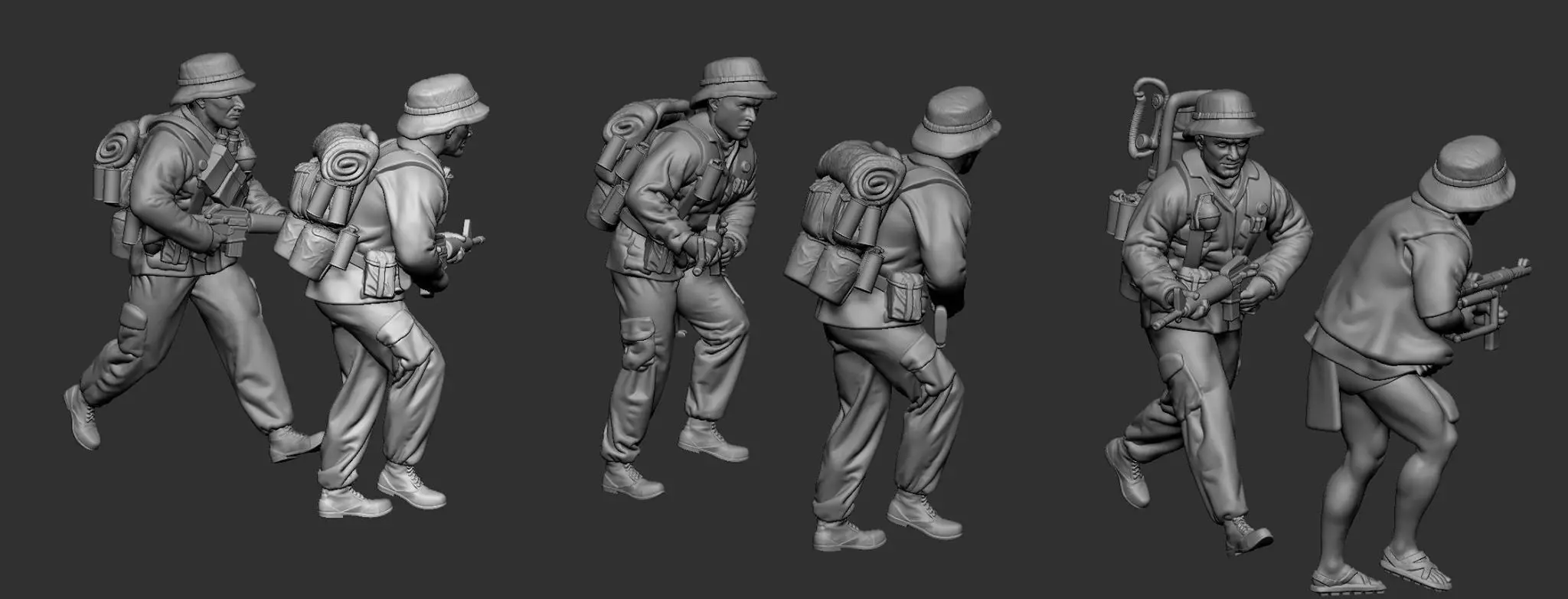 28mm US Rangers in Vietnam War 3D print model_0