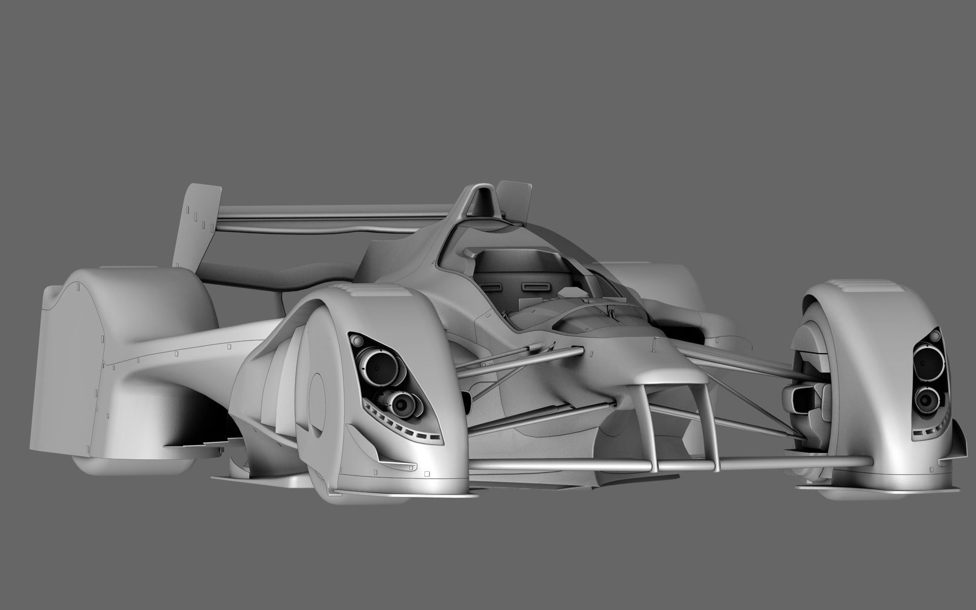 RB X2010 X1 5G Formula Concept Low-poly 3D model_1