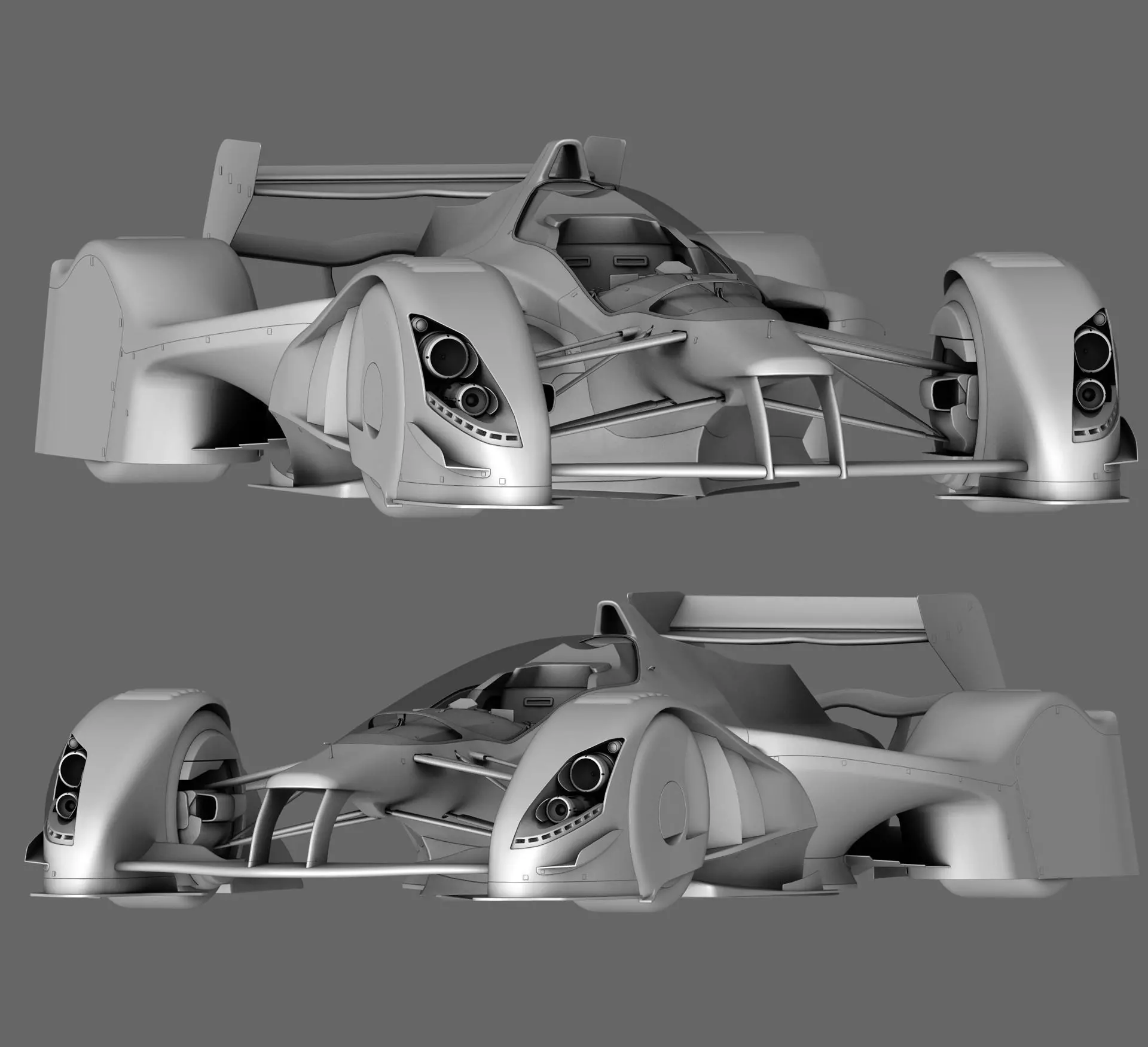 RB X2010 X1 5G Formula Concept Low-poly 3D model_0