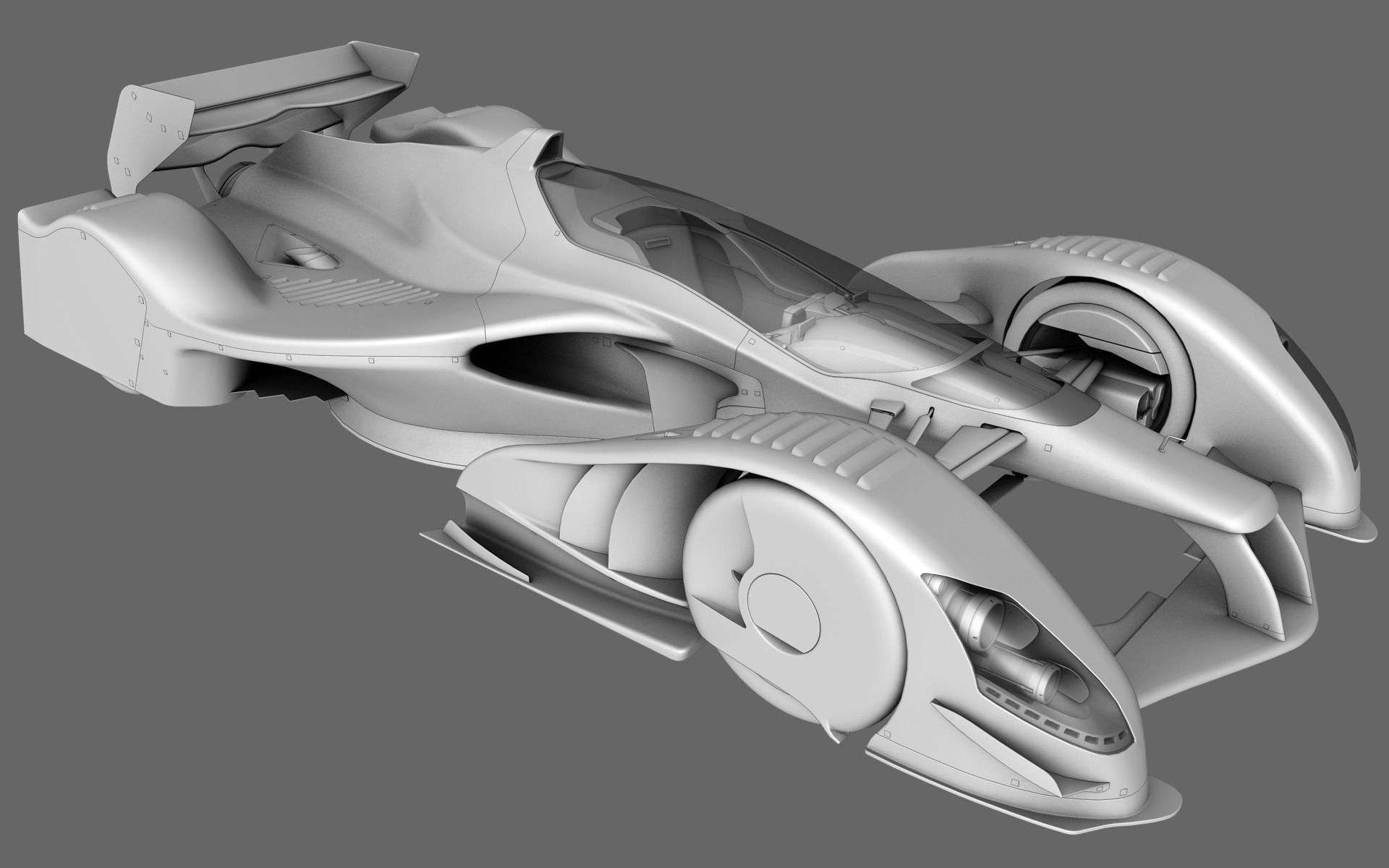 RB X2010 X1 5G Formula Concept Low-poly 3D model_20