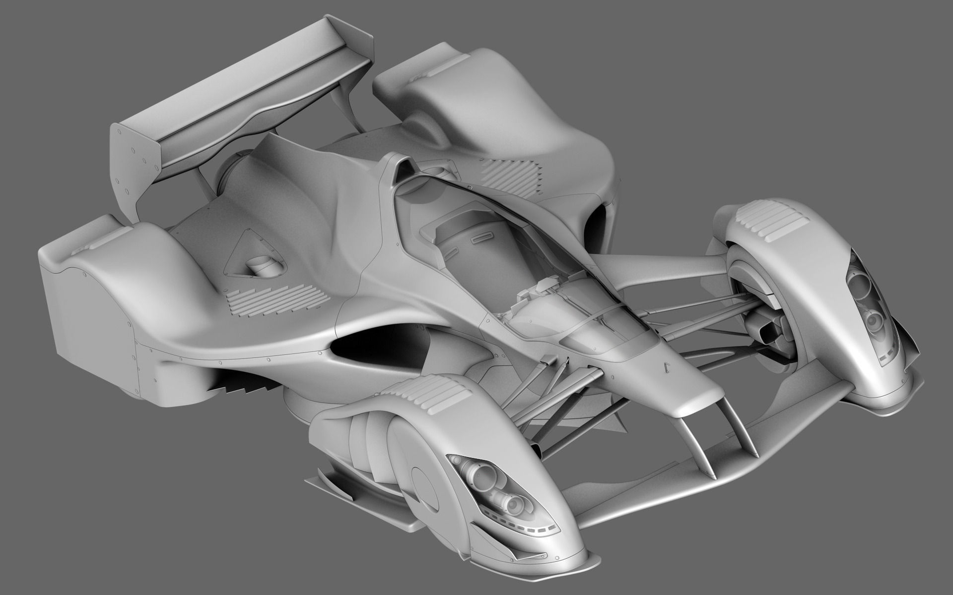 RB X2010 X1 5G Formula Concept Low-poly 3D model_30