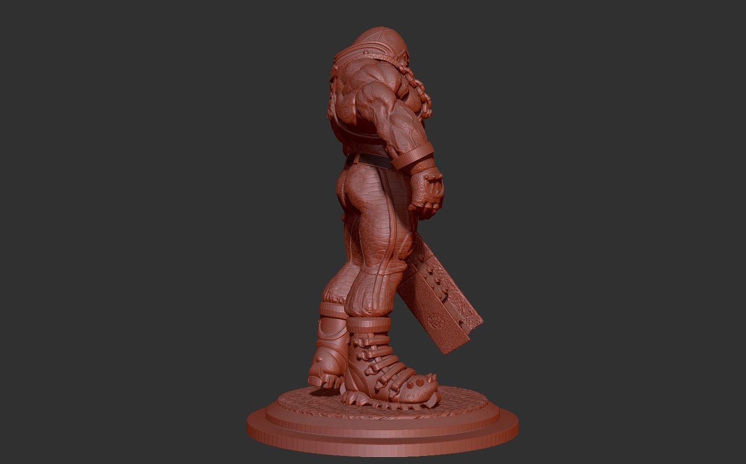 Juggernaut 3D print model_21