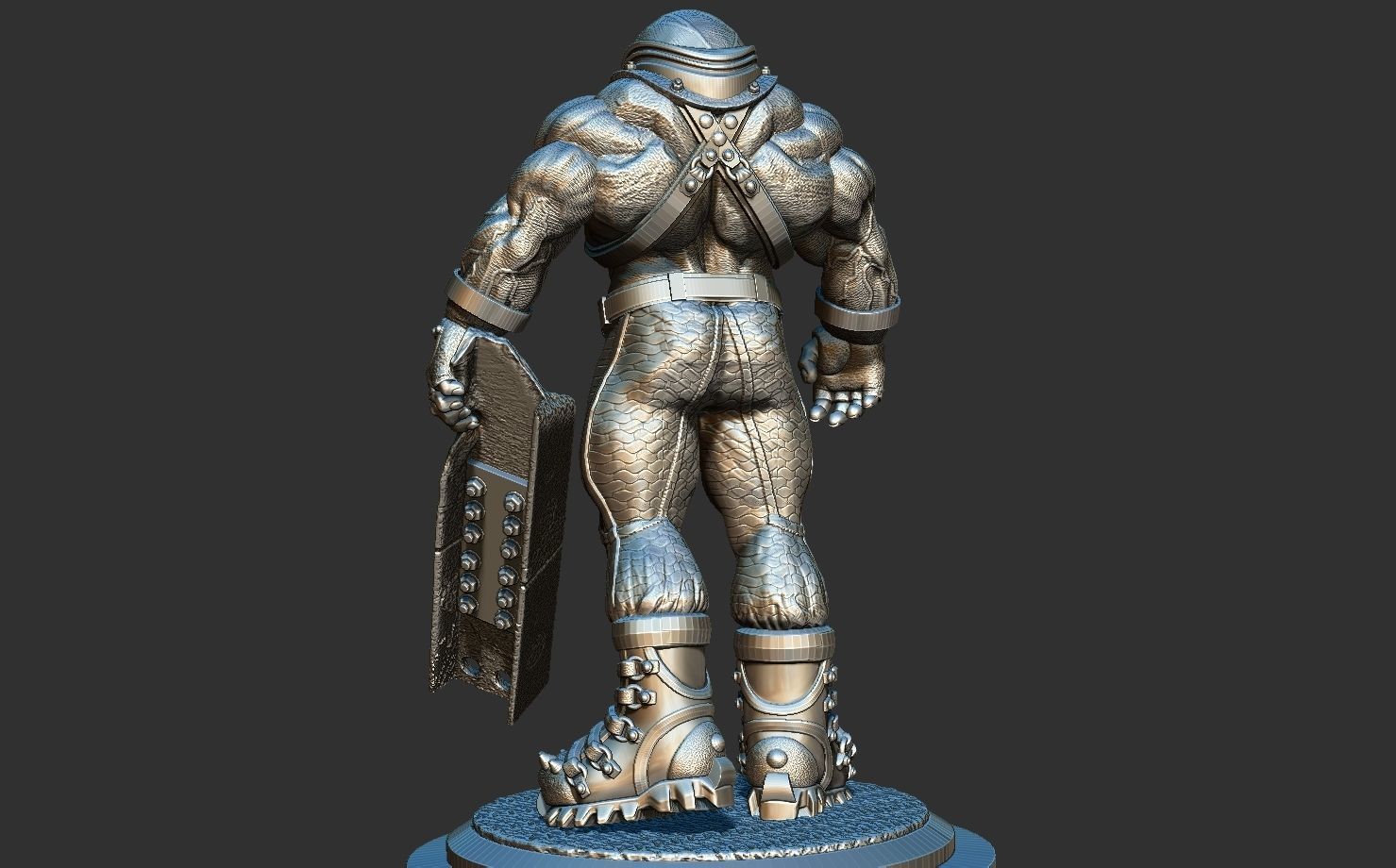 Juggernaut 3D print model_31