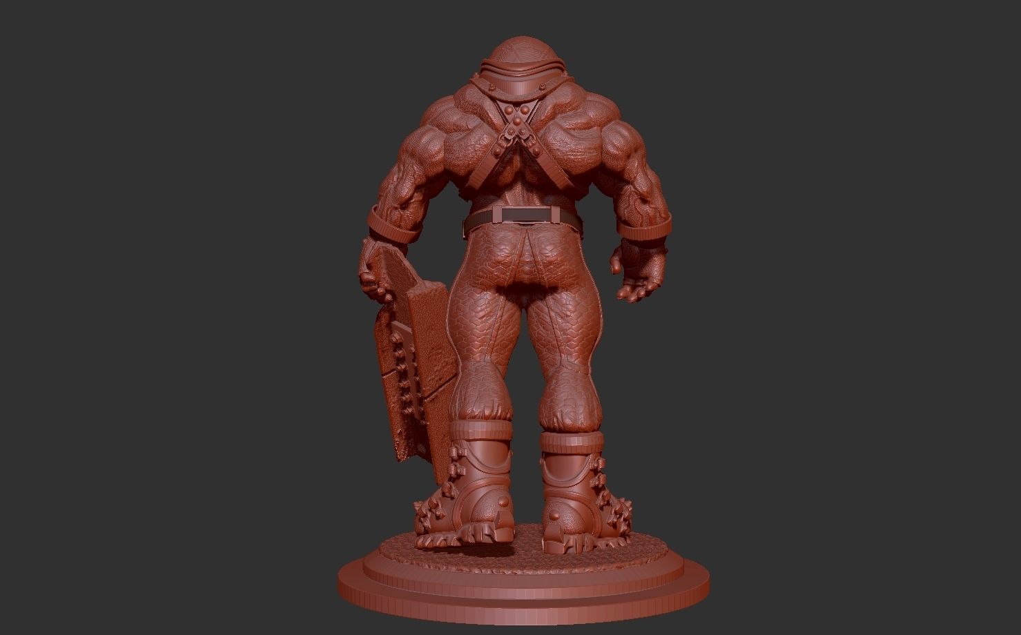 Juggernaut 3D print model_24