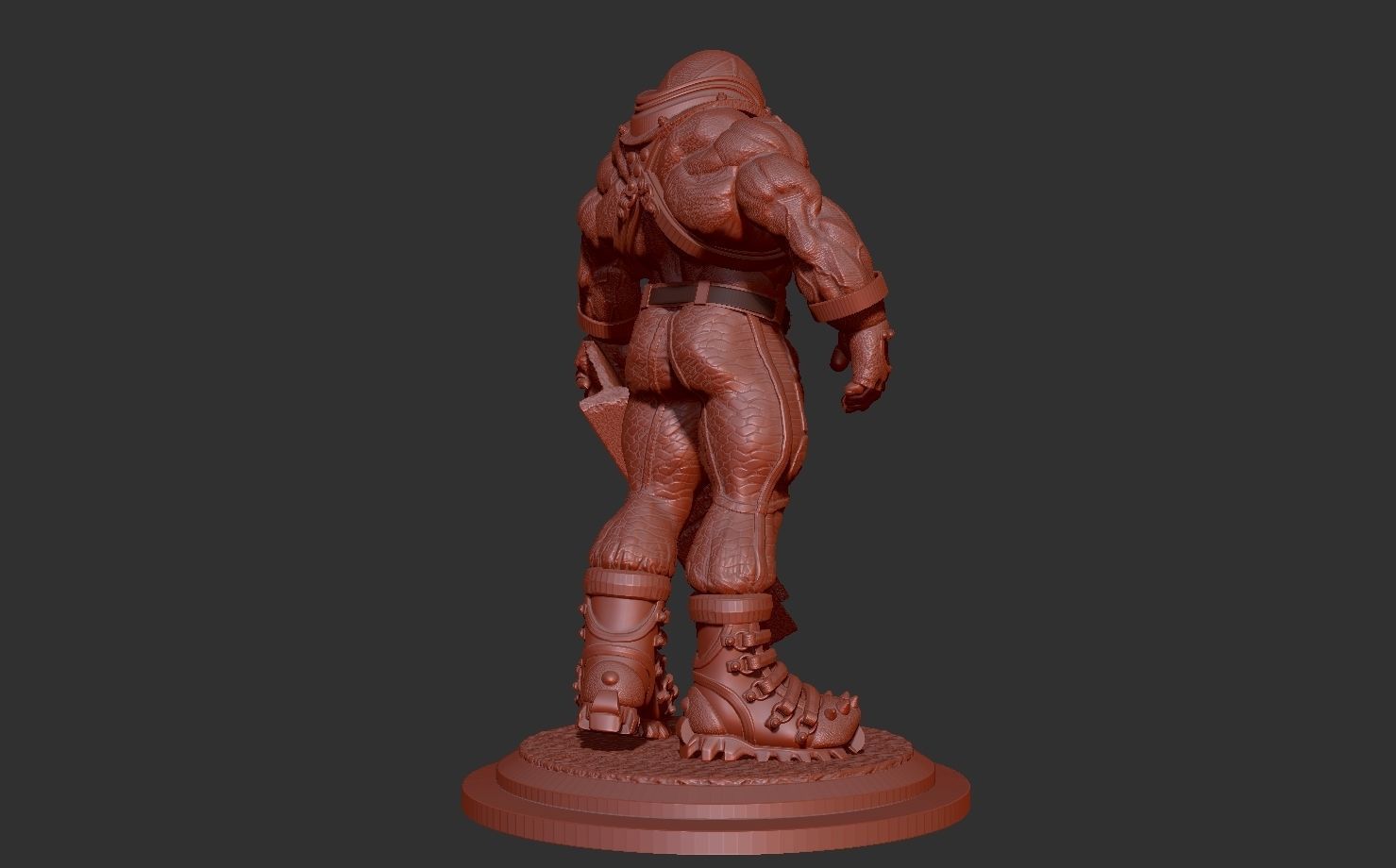 Juggernaut 3D print model_22
