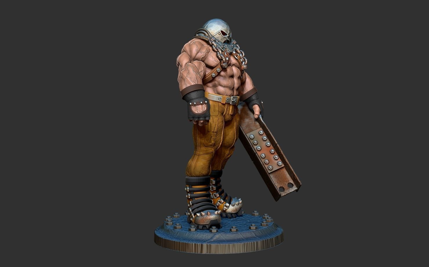 Juggernaut 3D print model_3