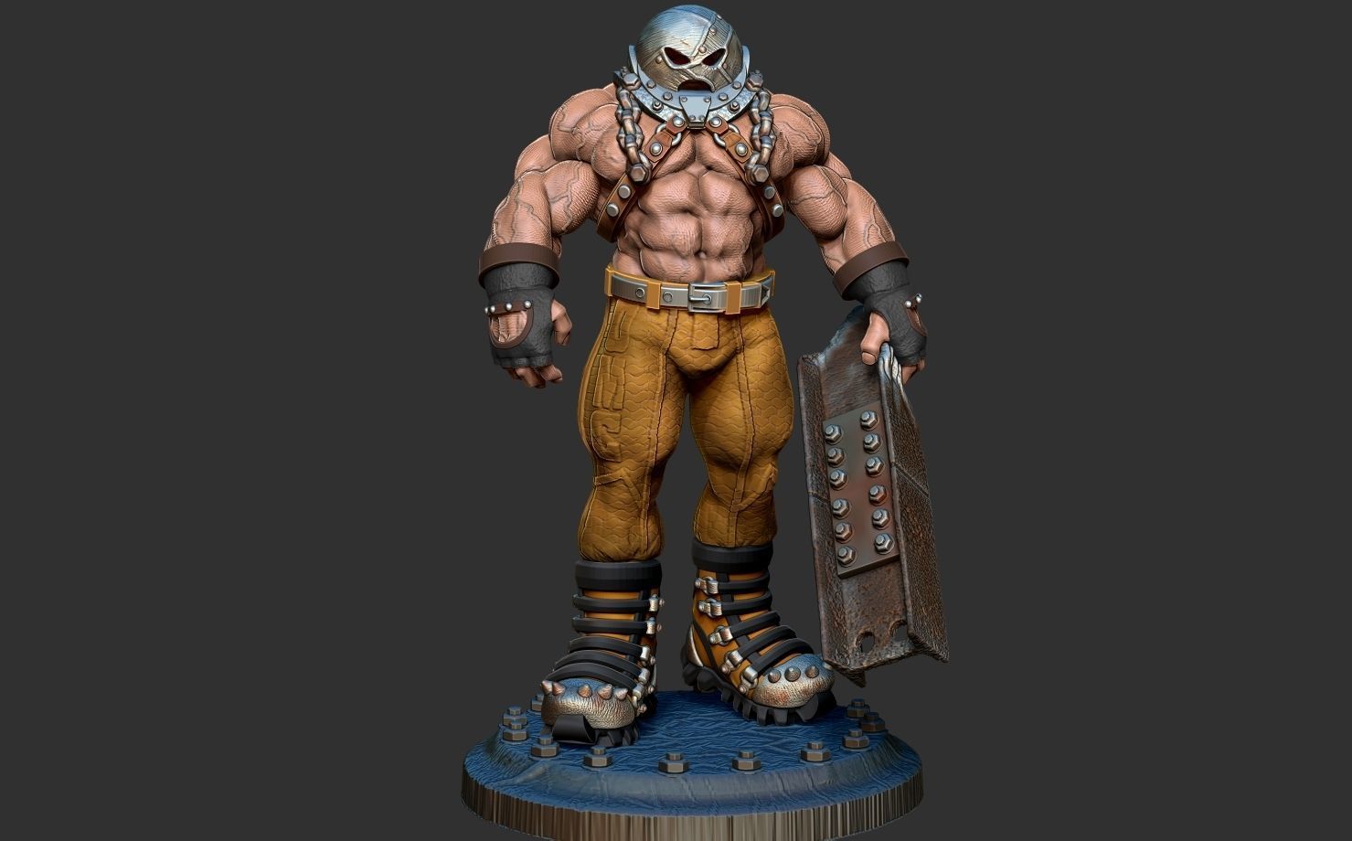 Juggernaut 3D print model_1