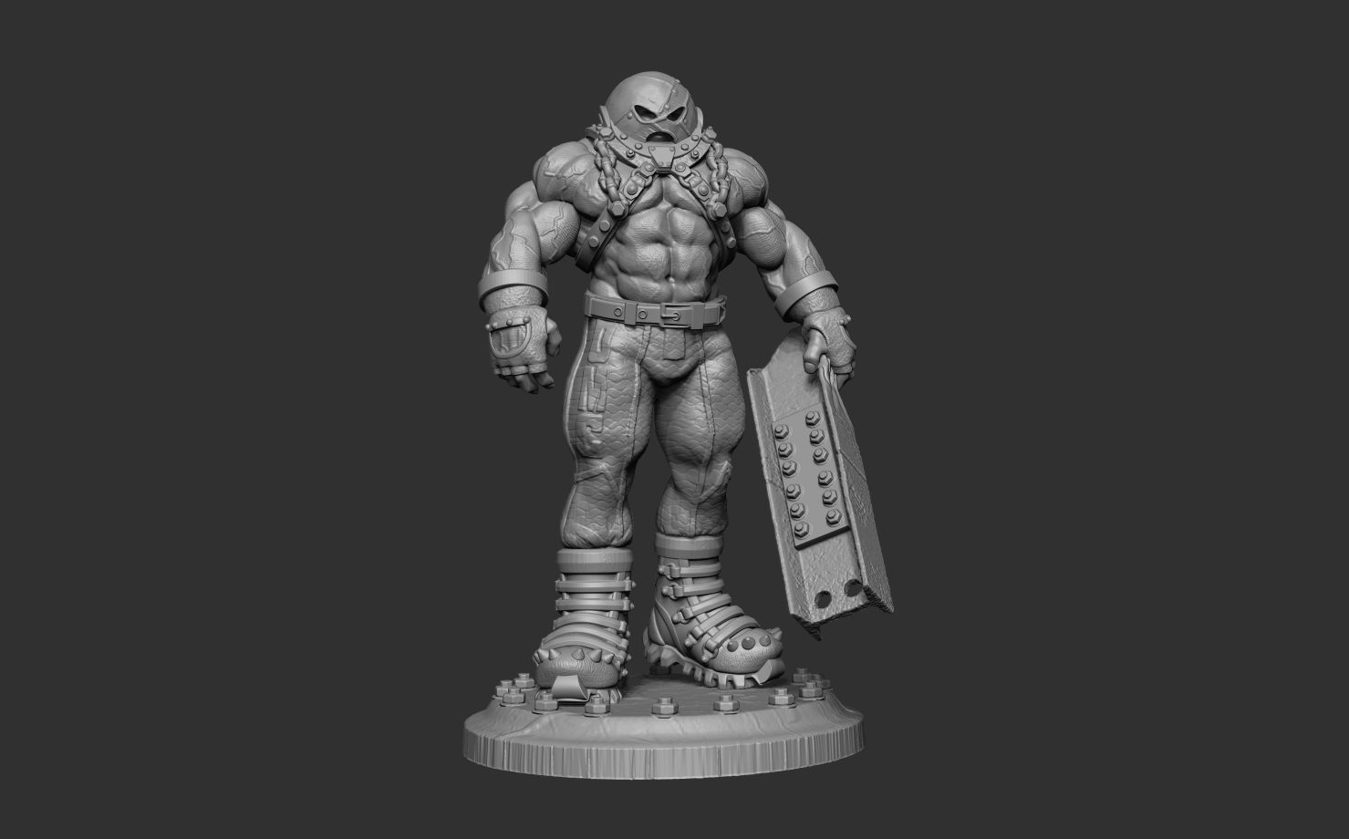 Juggernaut 3D print model_13