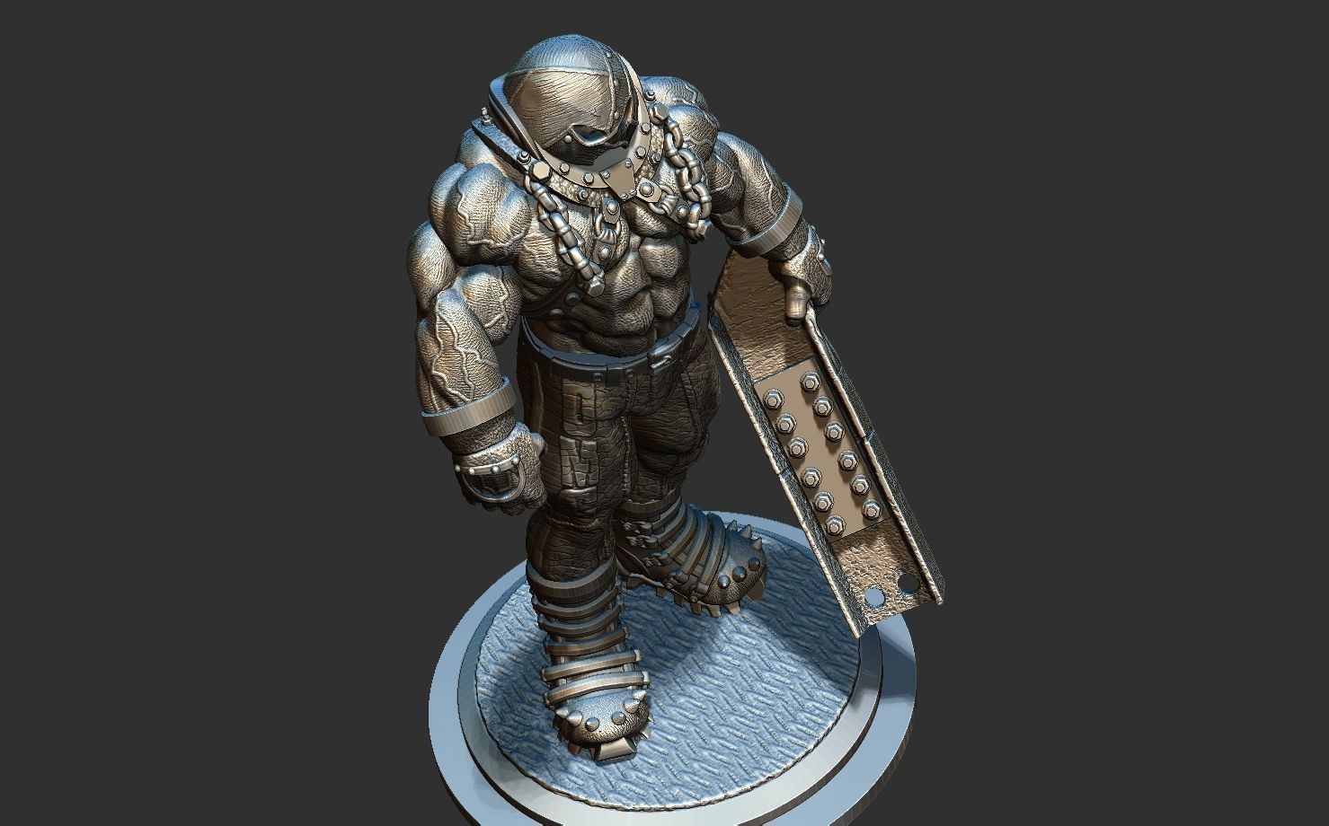 Juggernaut 3D print model_34