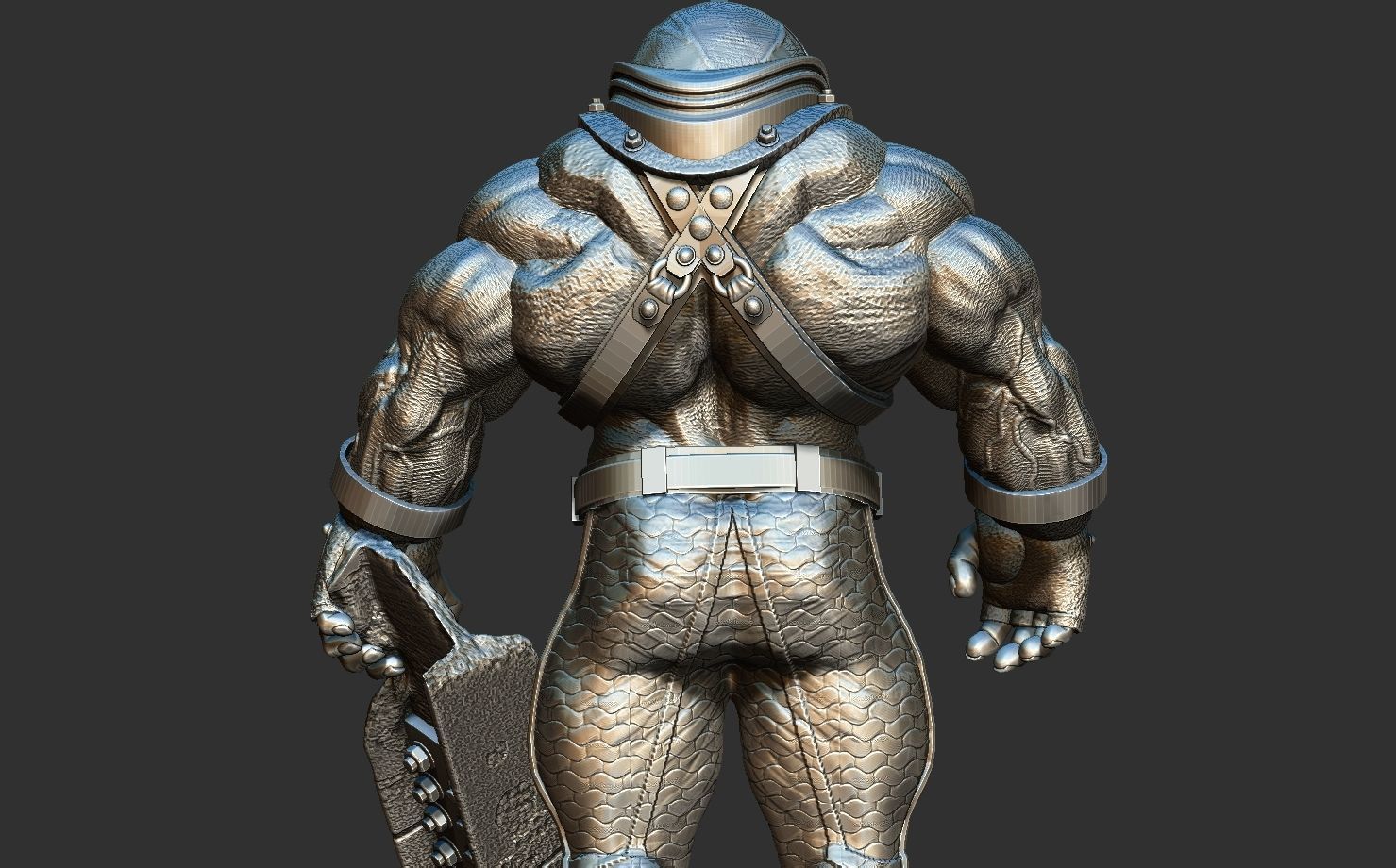 Juggernaut 3D print model_32