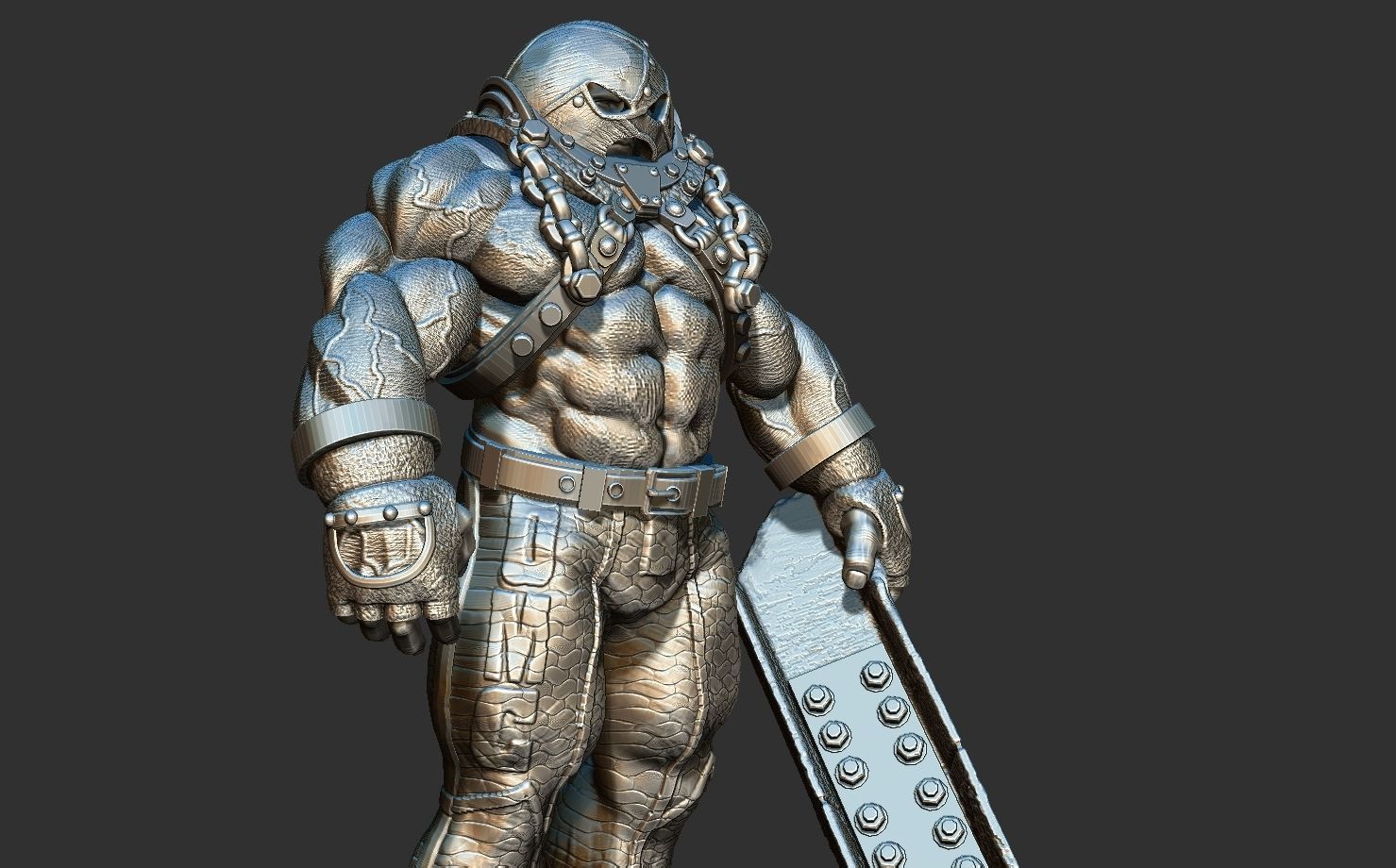 Juggernaut 3D print model_30