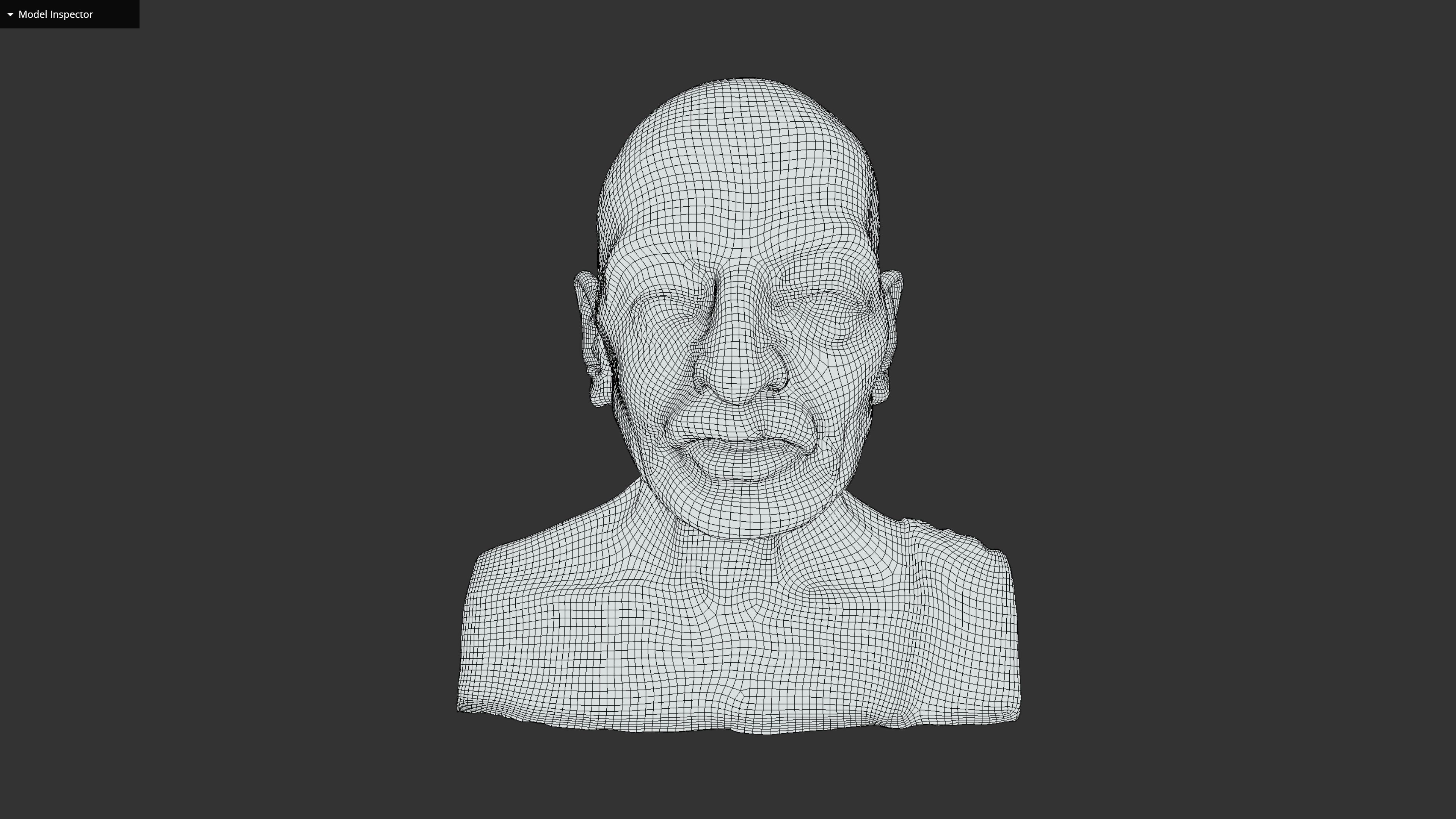 Gandhi by Enrique Garcia Low-poly 3D model_19