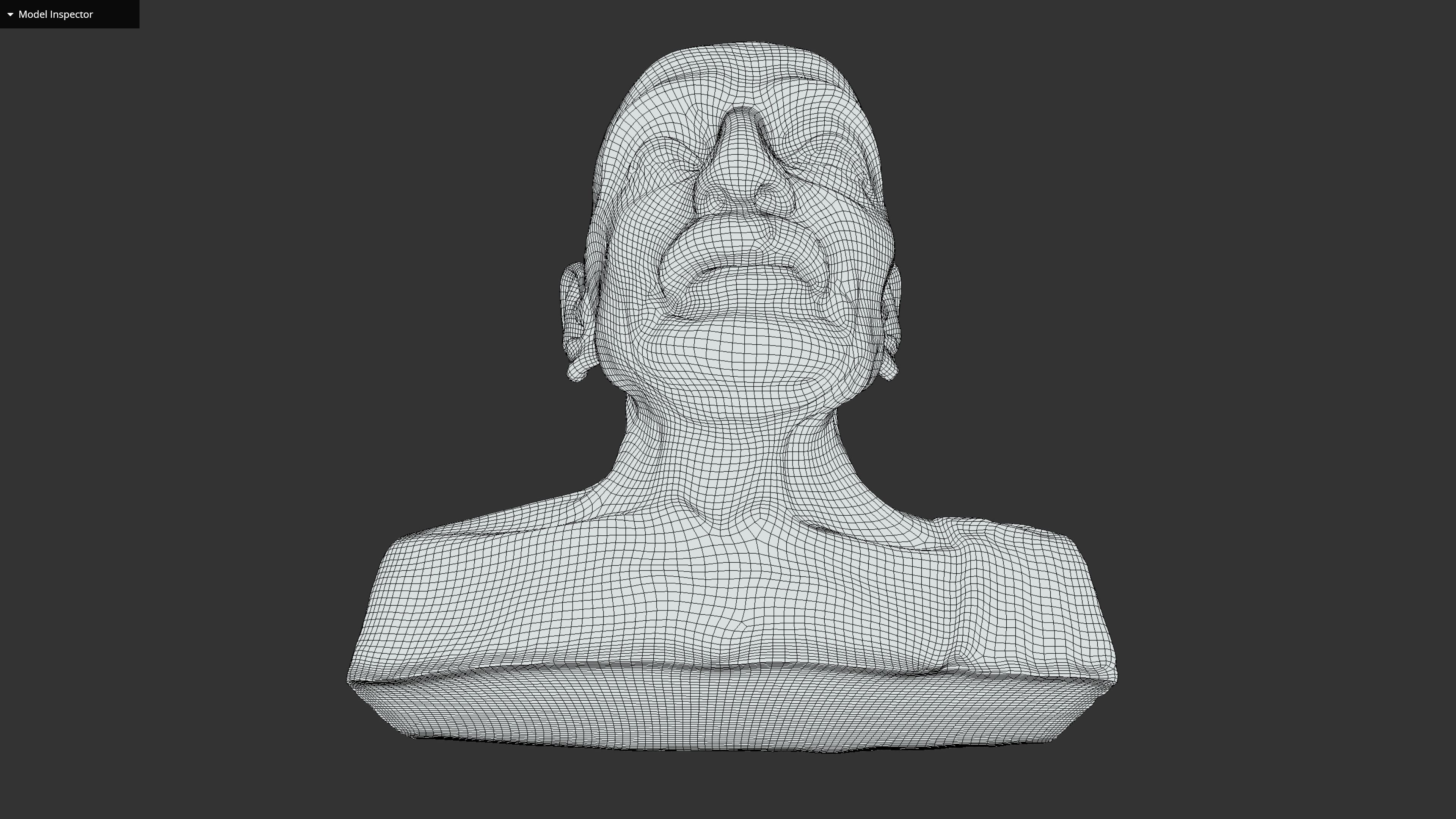 Gandhi by Enrique Garcia Low-poly 3D model_28