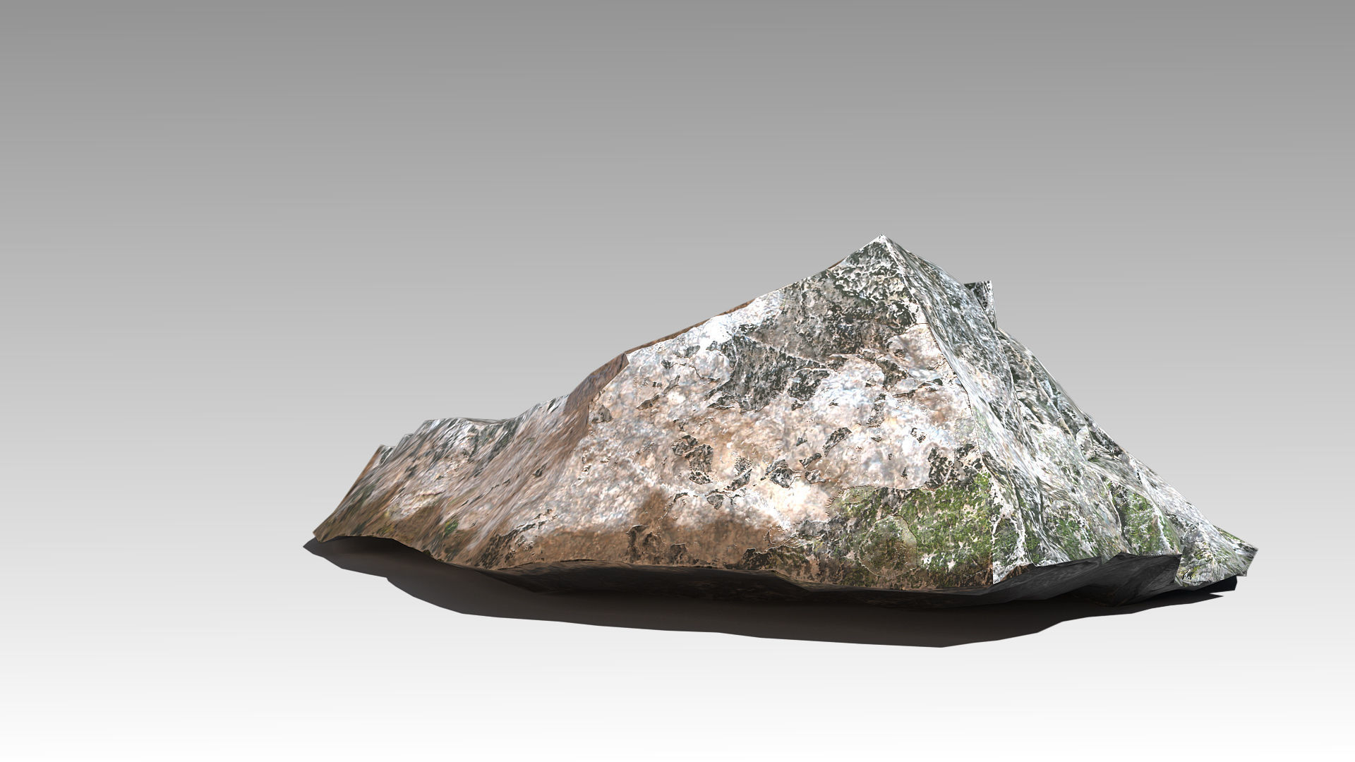 Stone 05 Set 01 PBR Low-poly 3D model_4