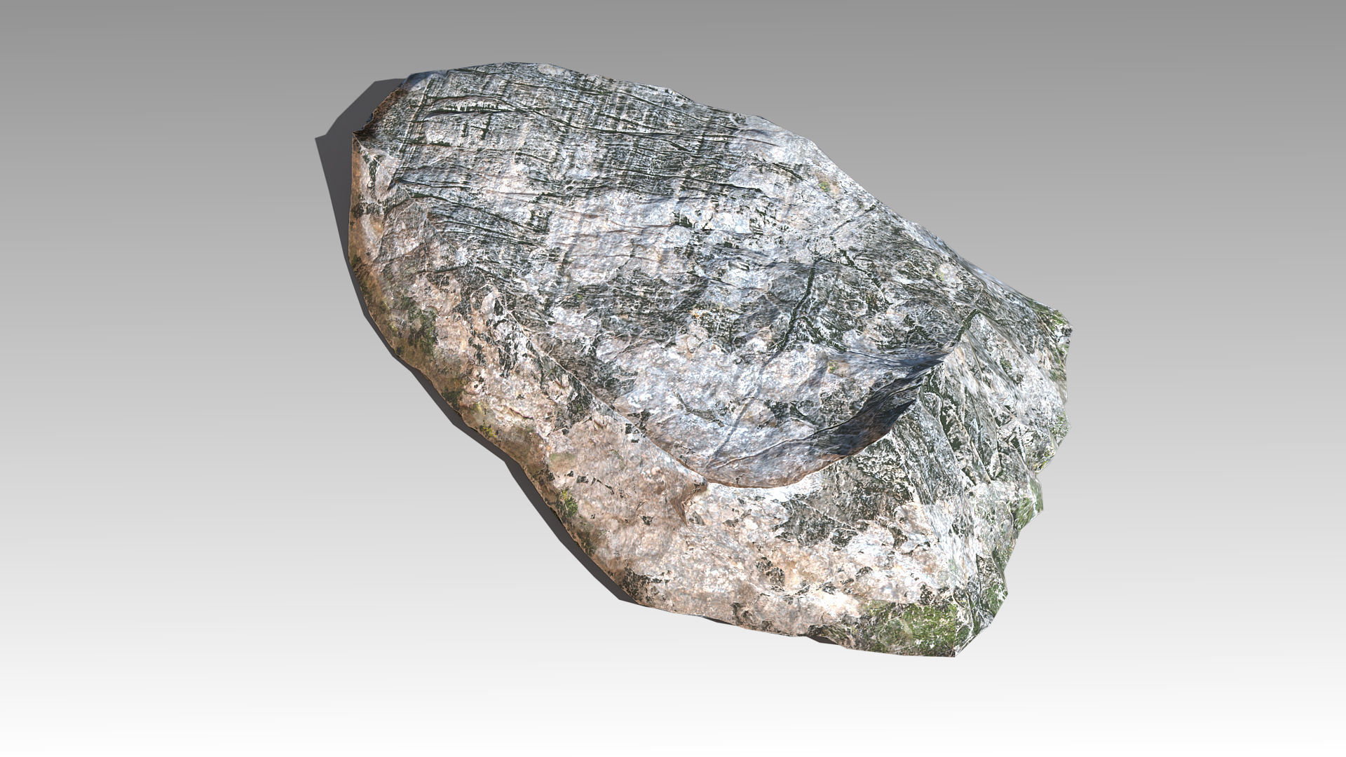 Stone 05 Set 01 PBR Low-poly 3D model_10