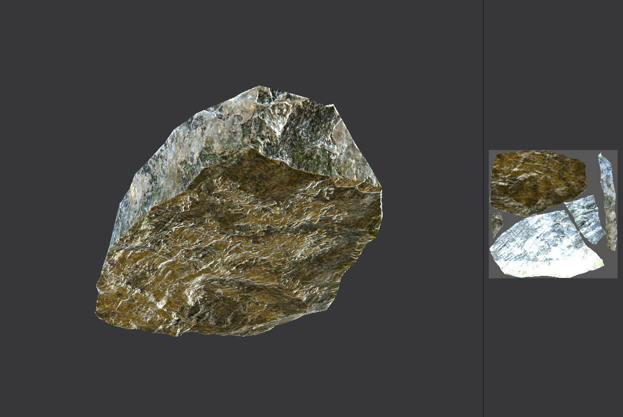 Stone 05 Set 01 PBR Low-poly 3D model_14