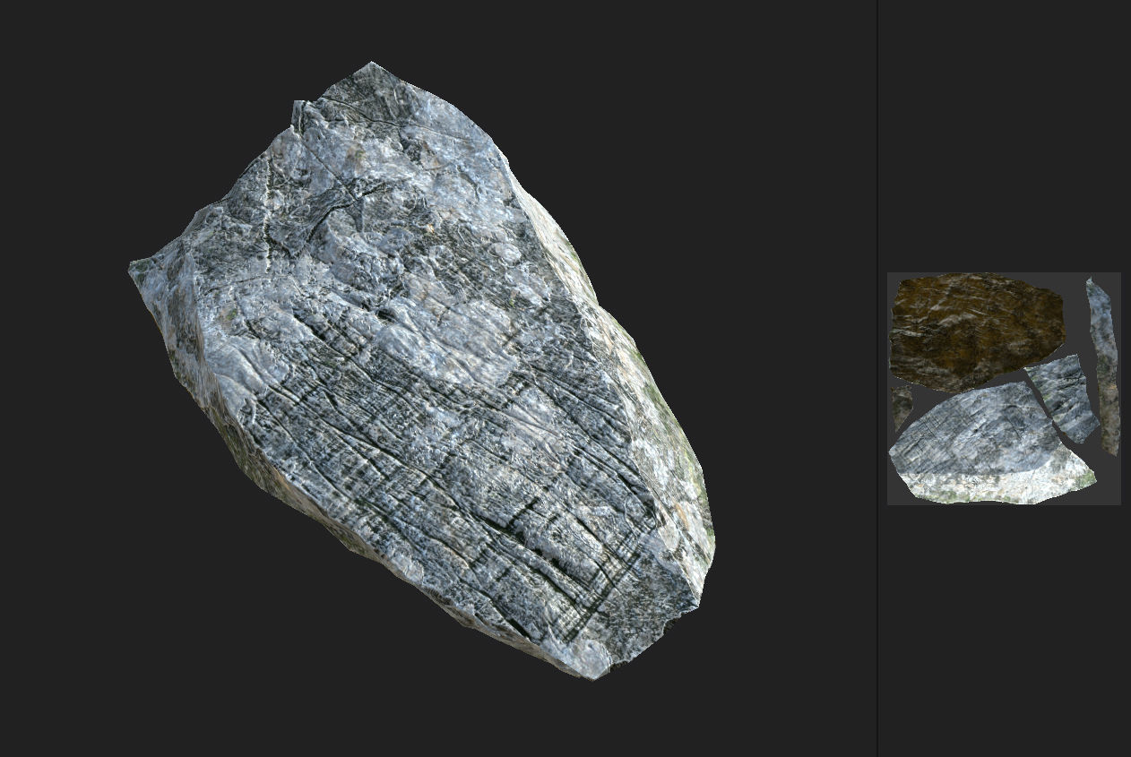 Stone 05 Set 01 PBR Low-poly 3D model_11