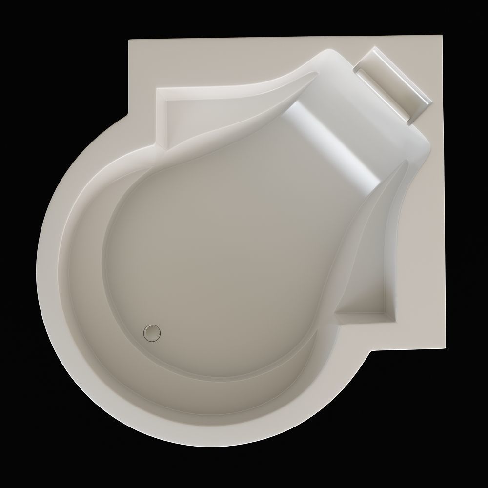 THG bathtub 3D model_3