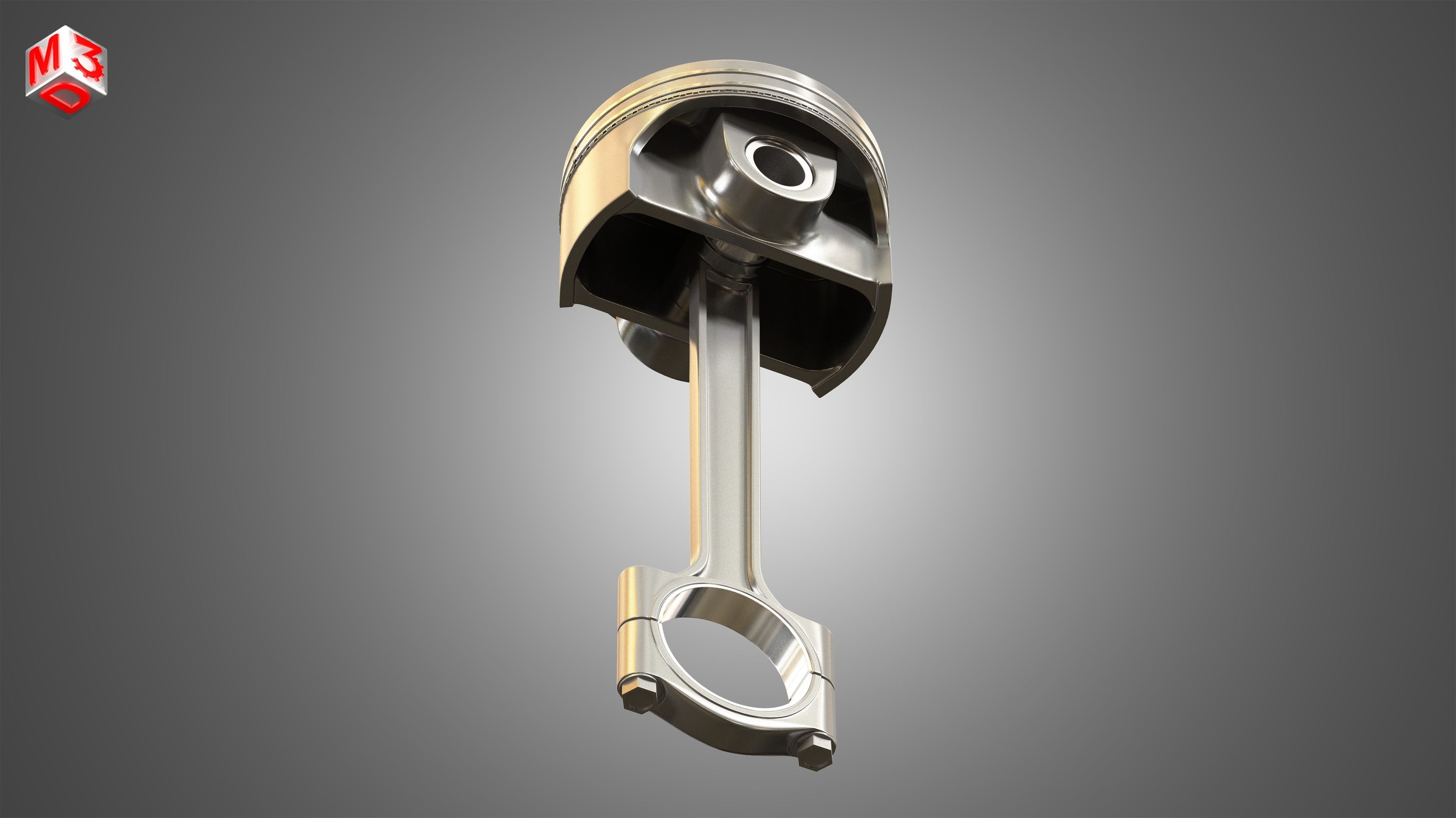 Piston 3D model_6