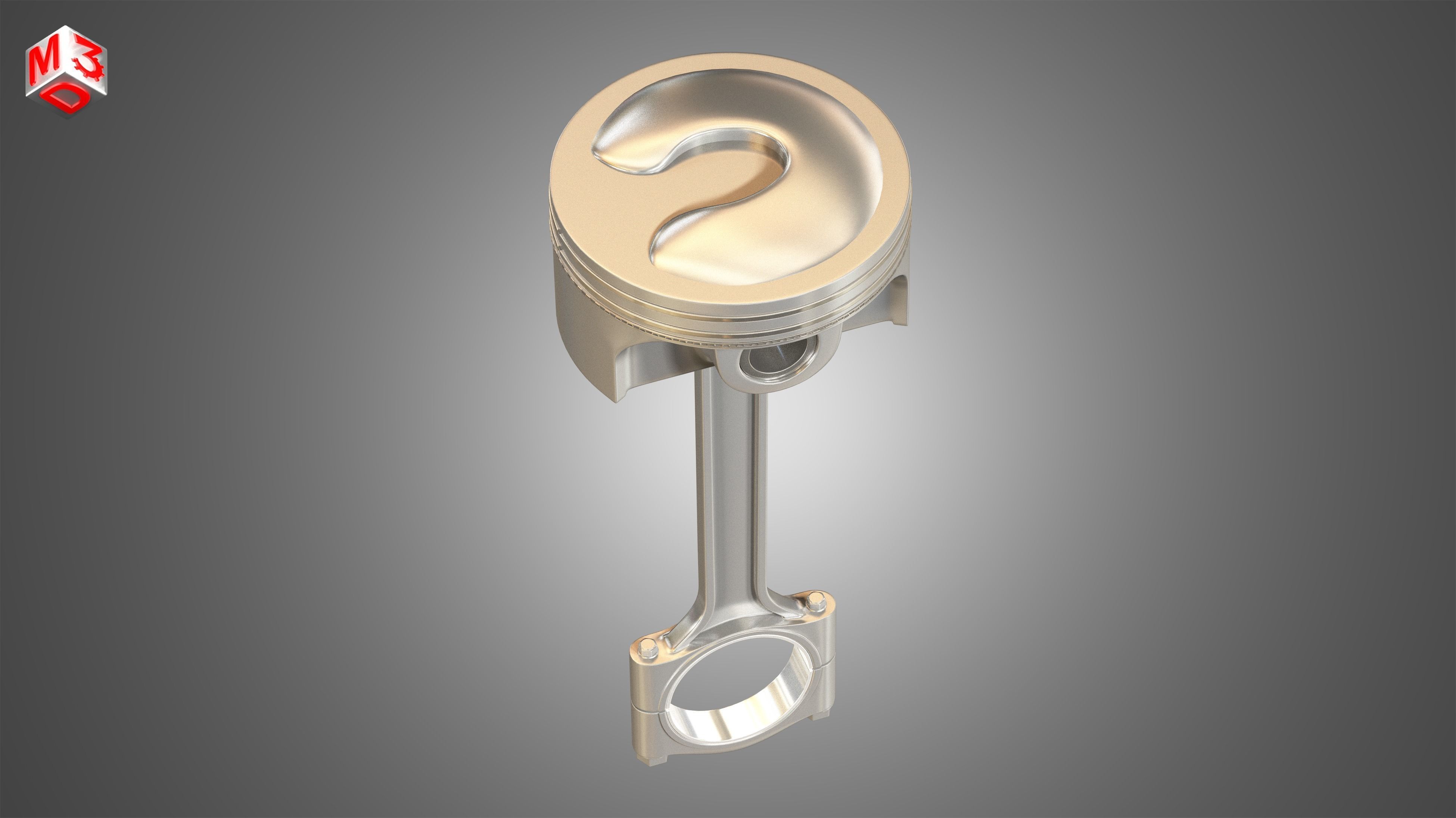 Piston 3D model_4