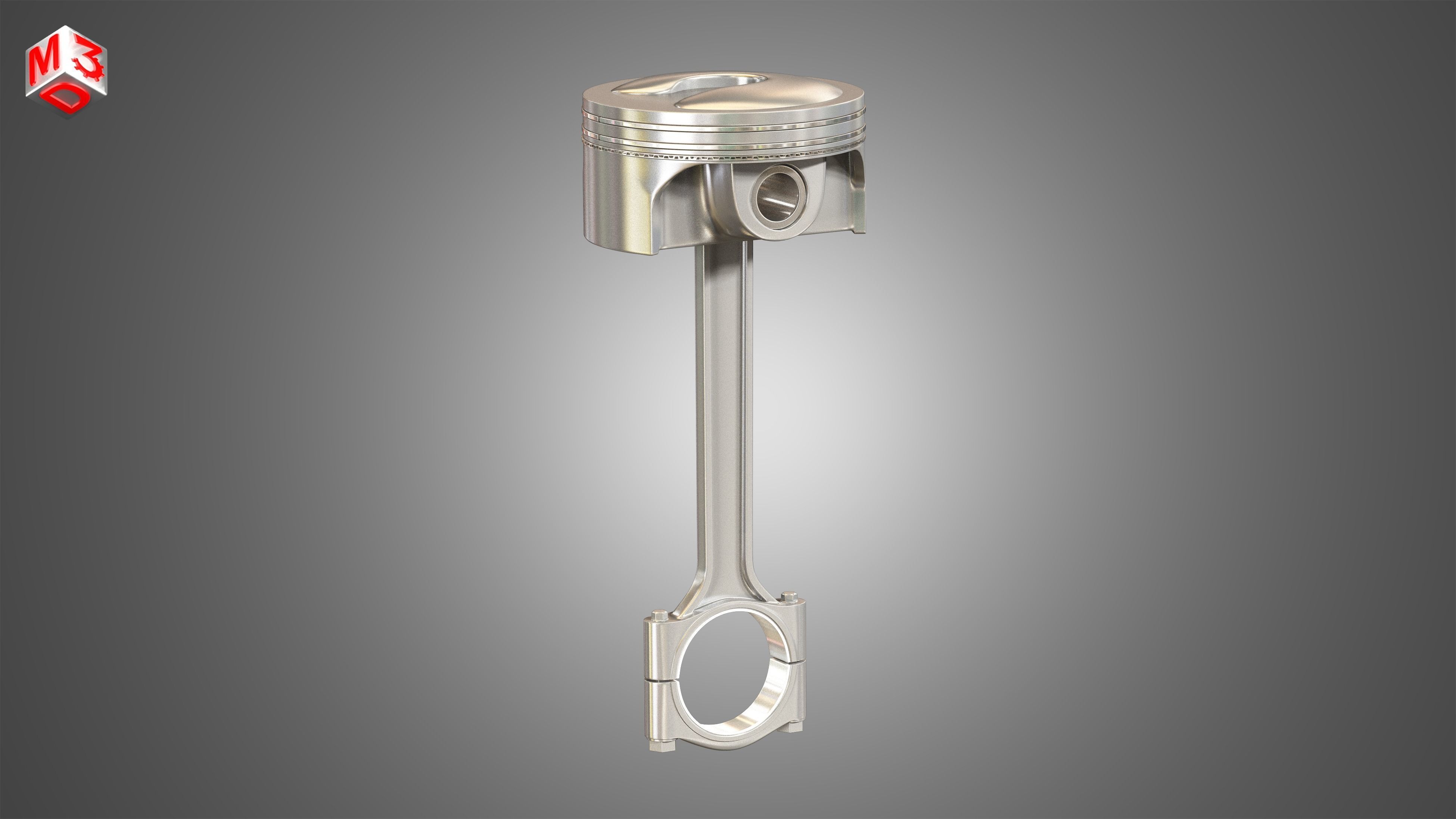 Piston 3D model_1