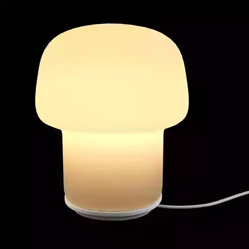 TOKABO table lamp with mushroom