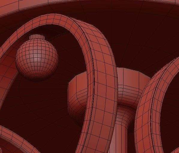 High End Lighting Brands Imposing 3D model_3