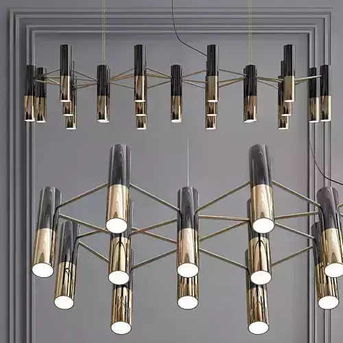 Delightfull chandelier 3D model
