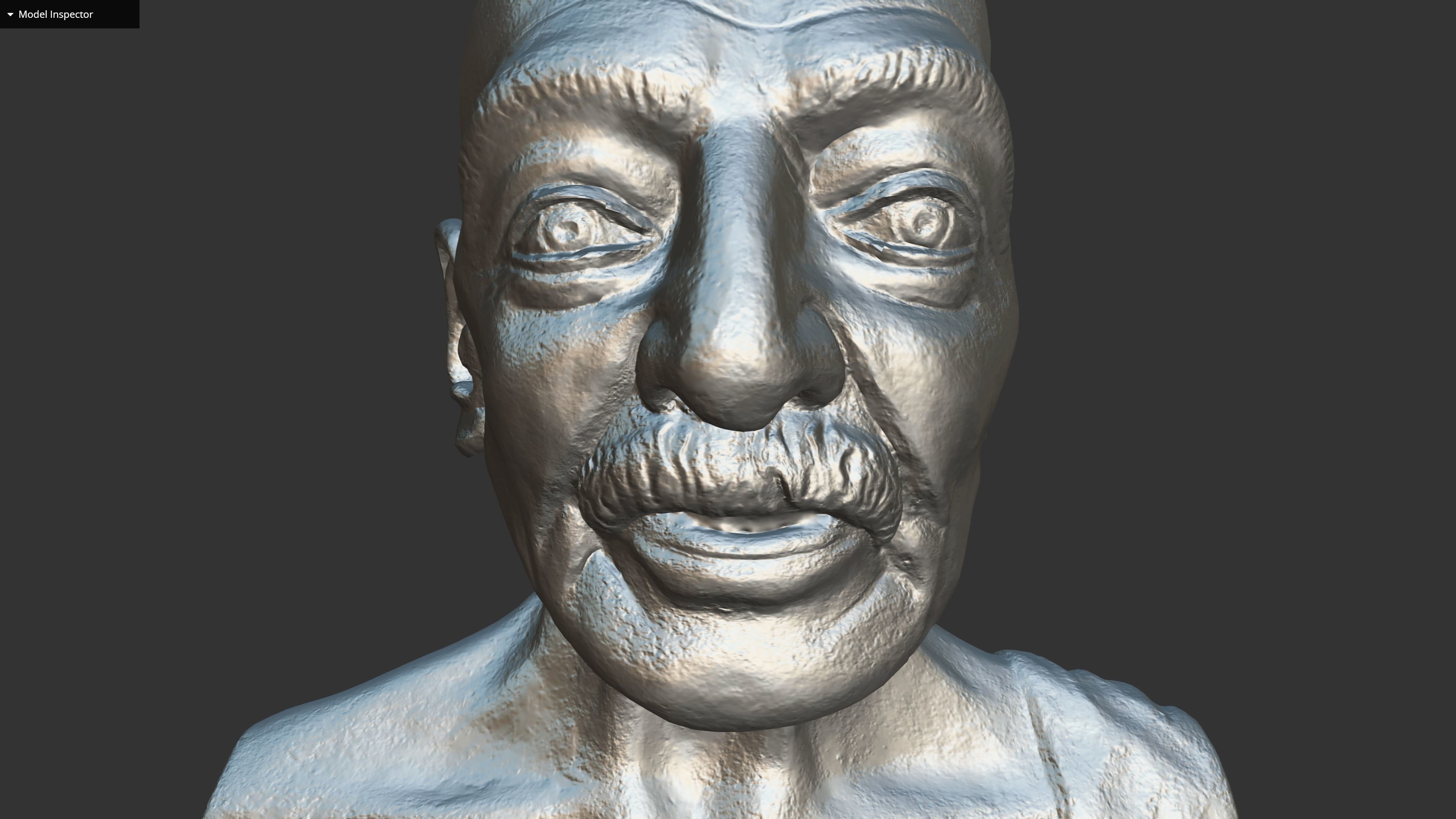 Gandhi by Enrique Garcia 3DP 3D print model_18
