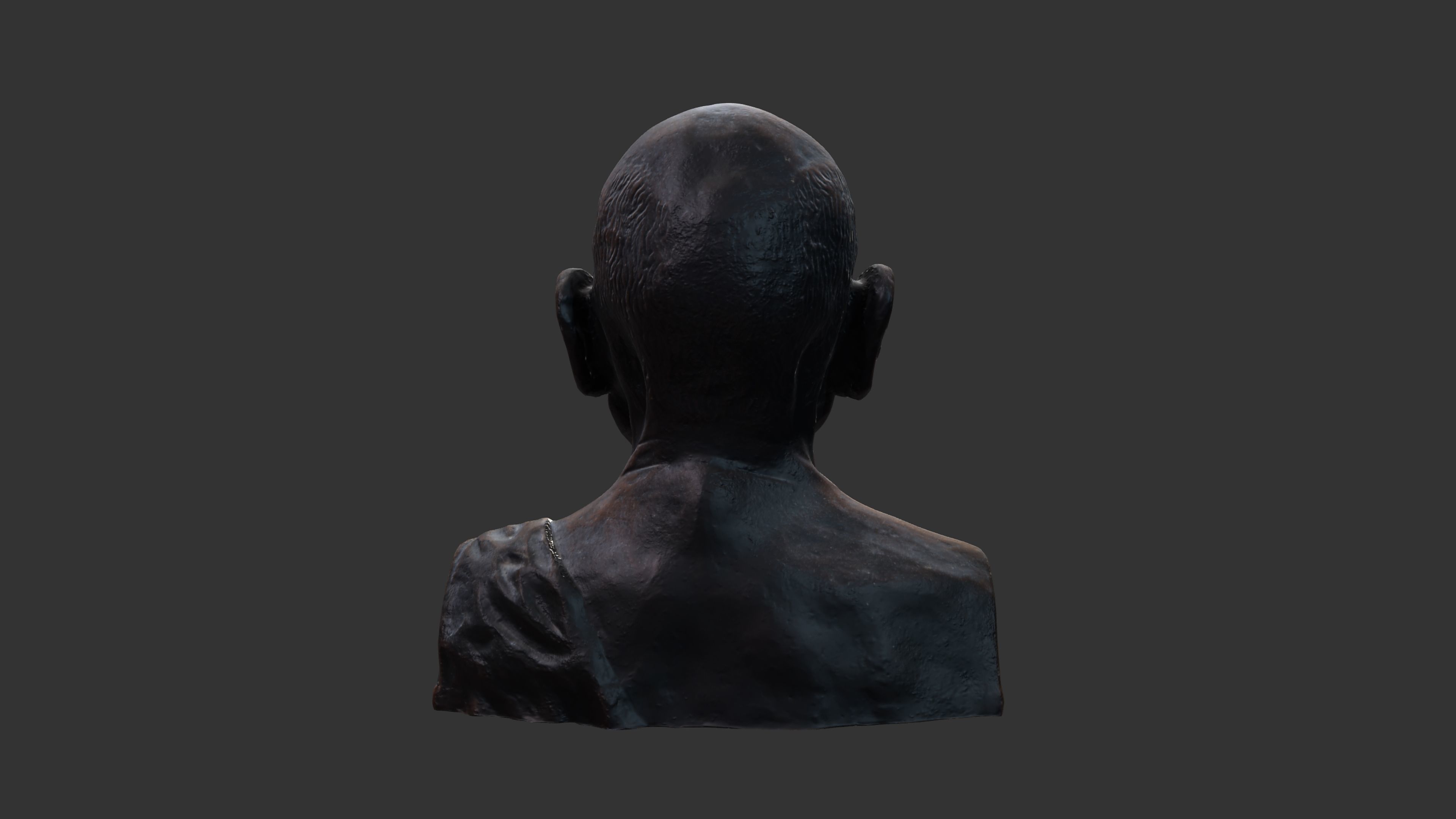 Gandhi by Enrique Garcia 3DP 3D print model_8