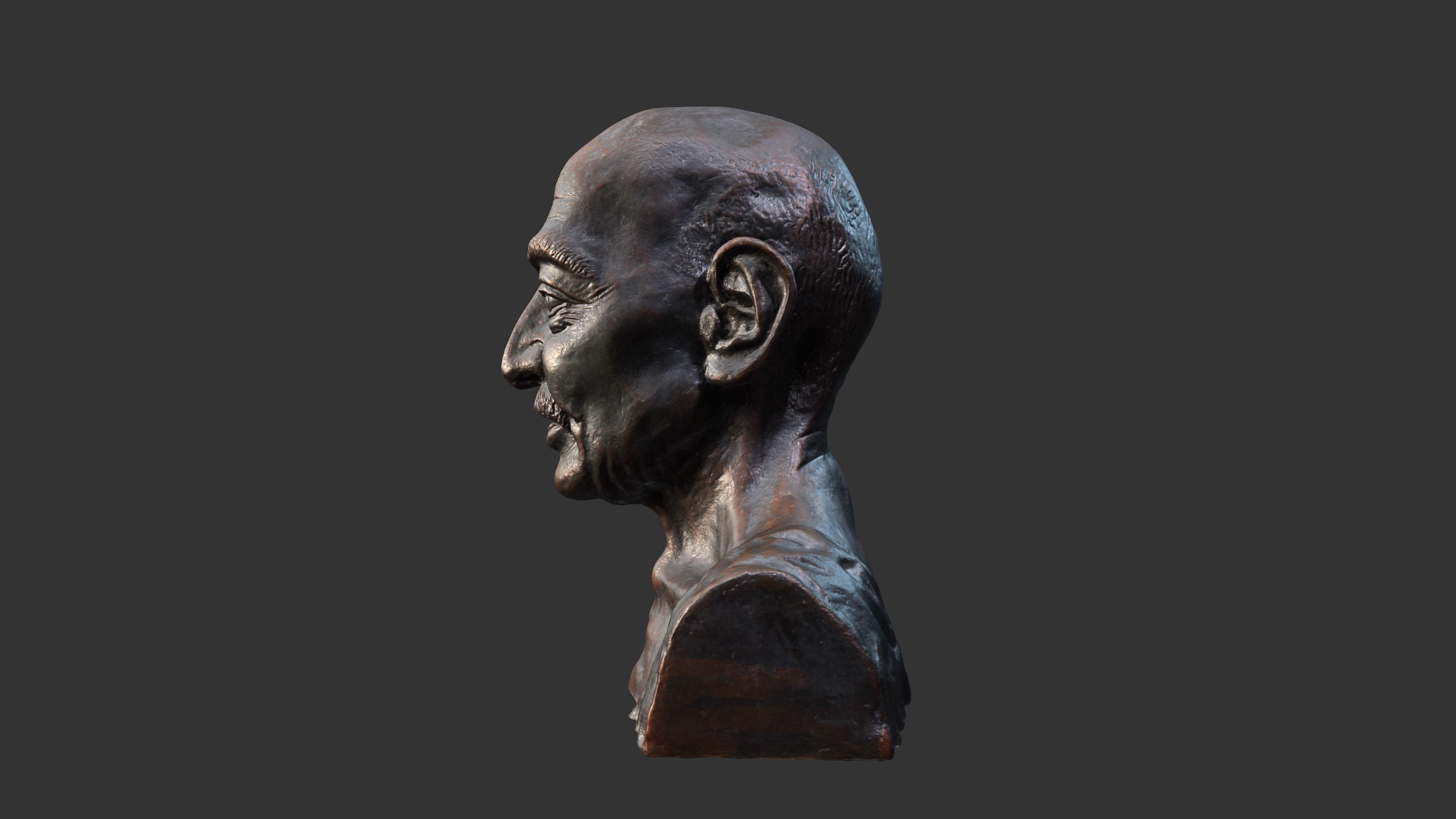 Gandhi by Enrique Garcia 3DP 3D print model_9
