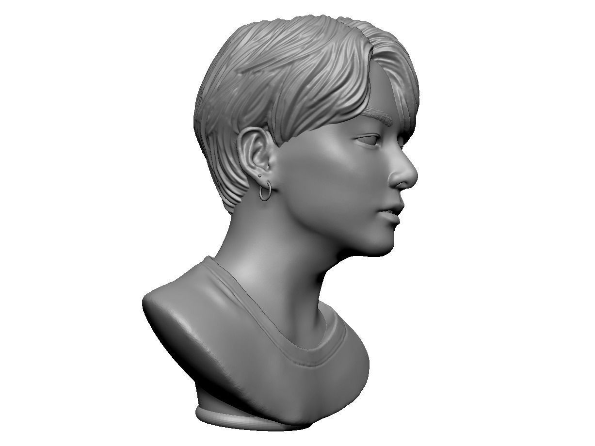 BTS Jungkook 3D print model_4