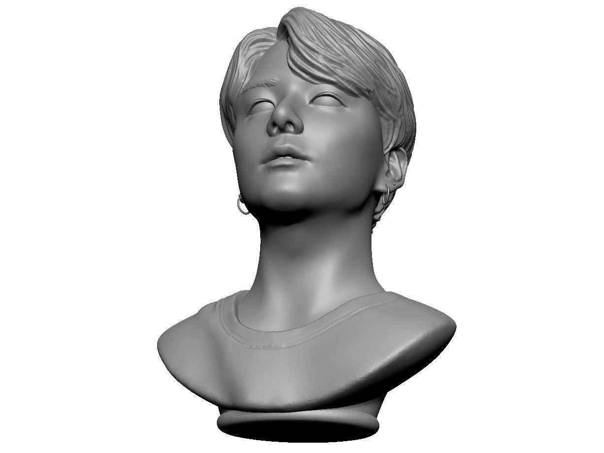 BTS Jungkook 3D print model_8