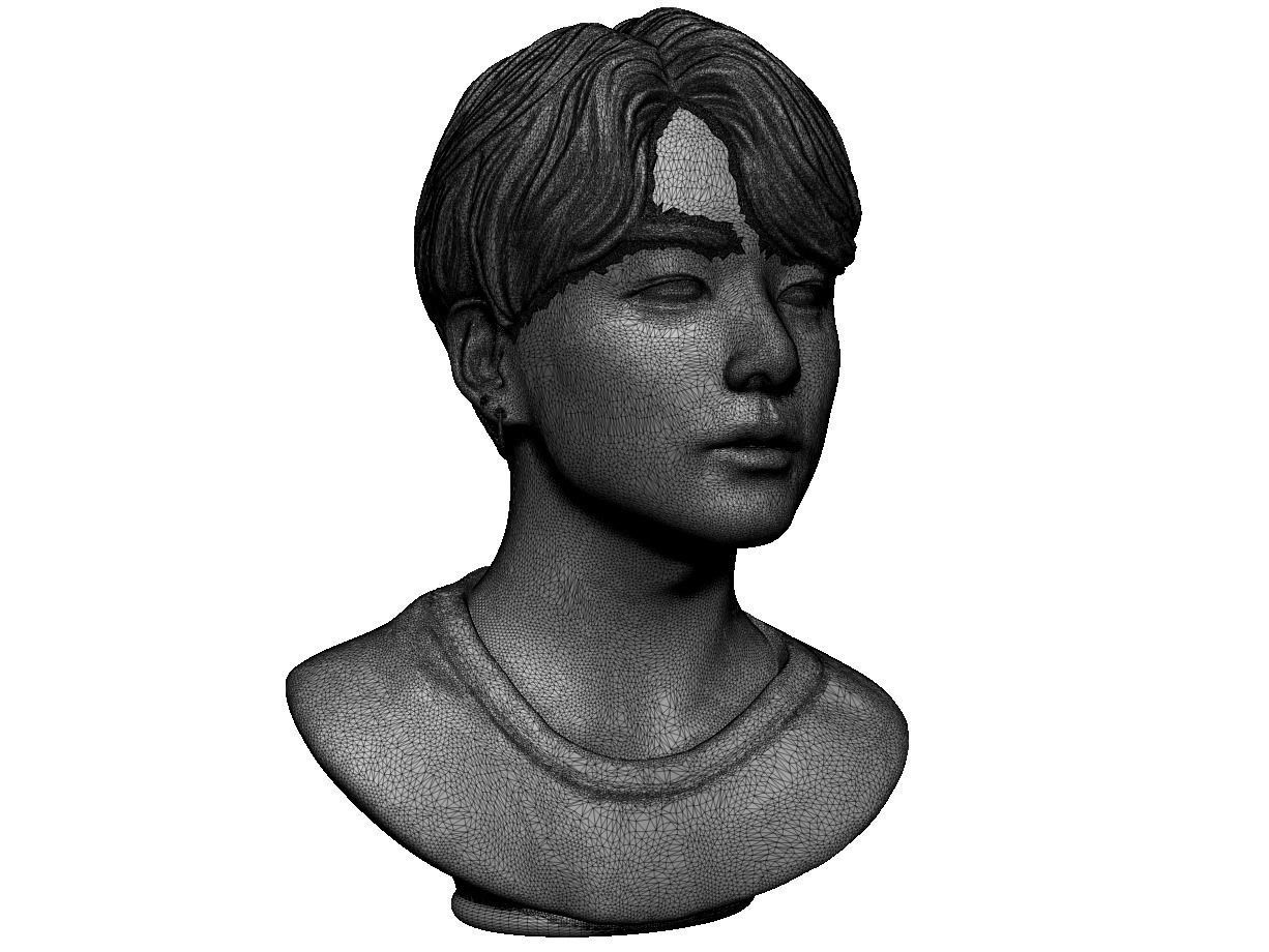 BTS Jungkook 3D print model_12