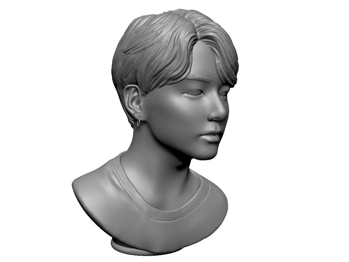 BTS Jungkook 3D print model_3