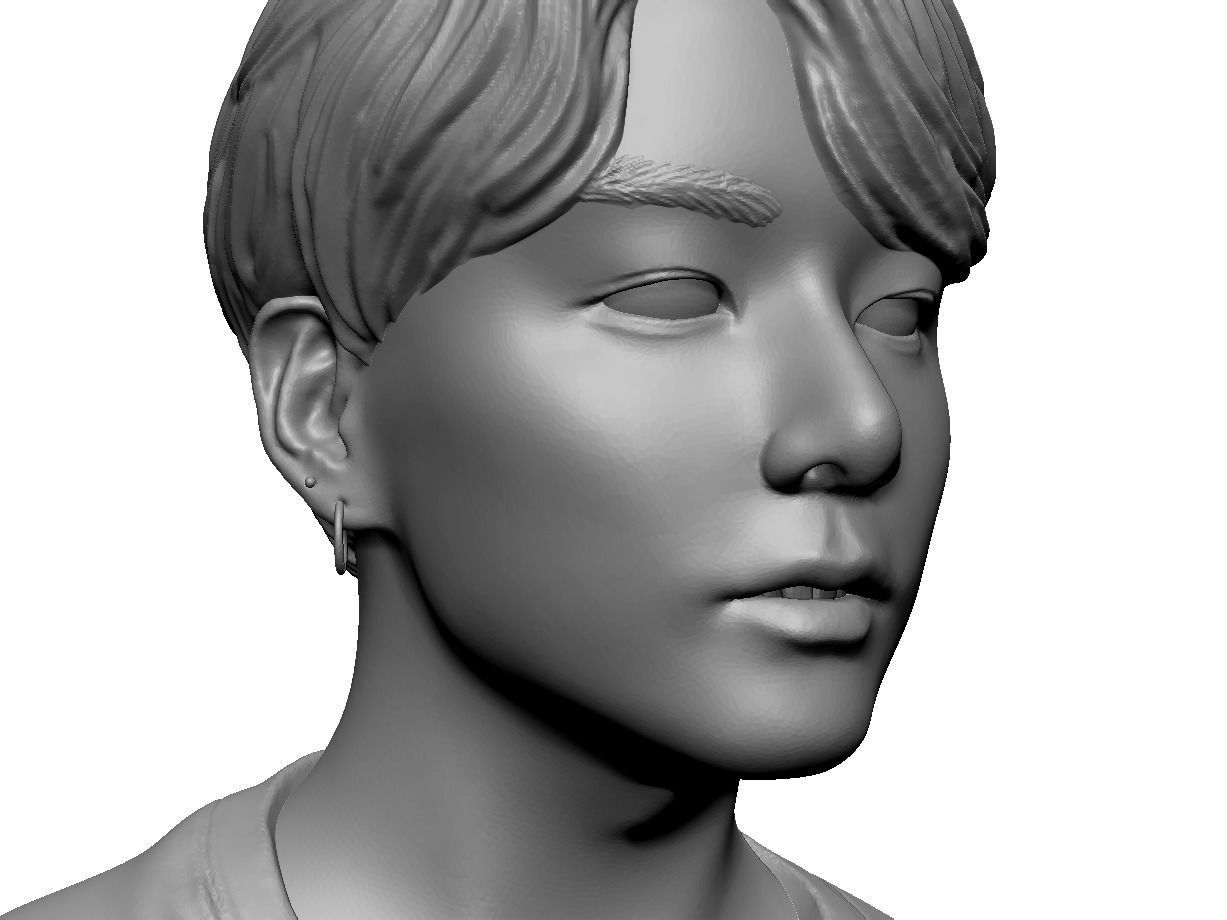 BTS Jungkook 3D print model_9