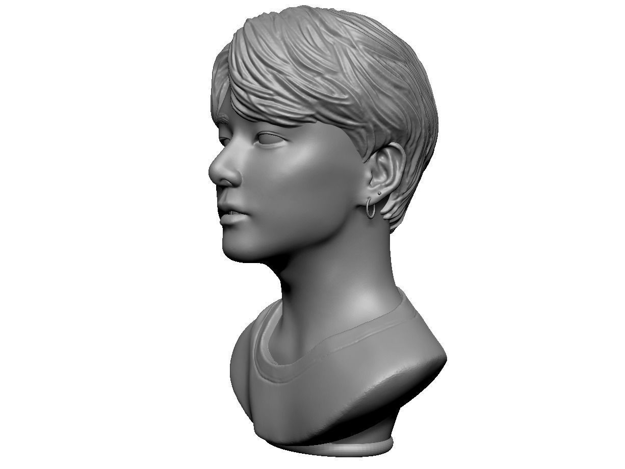 BTS Jungkook 3D print model_5