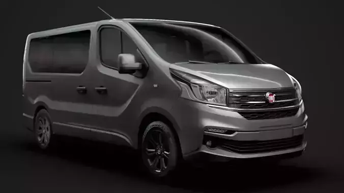 Fiat Talento Minibus SpaceClass 2020 3D model