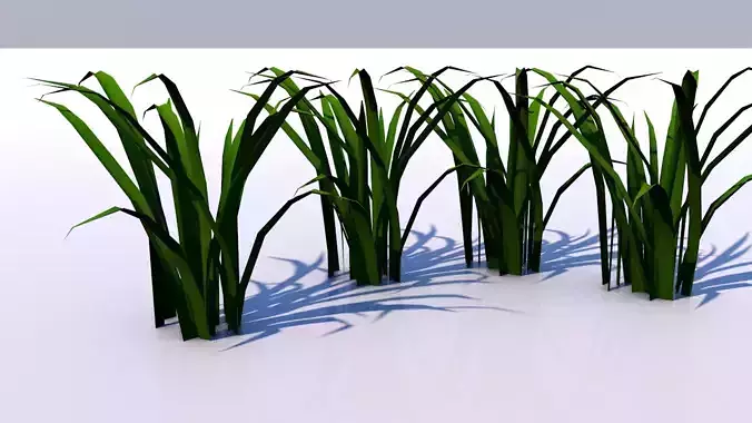 Low poly Grass