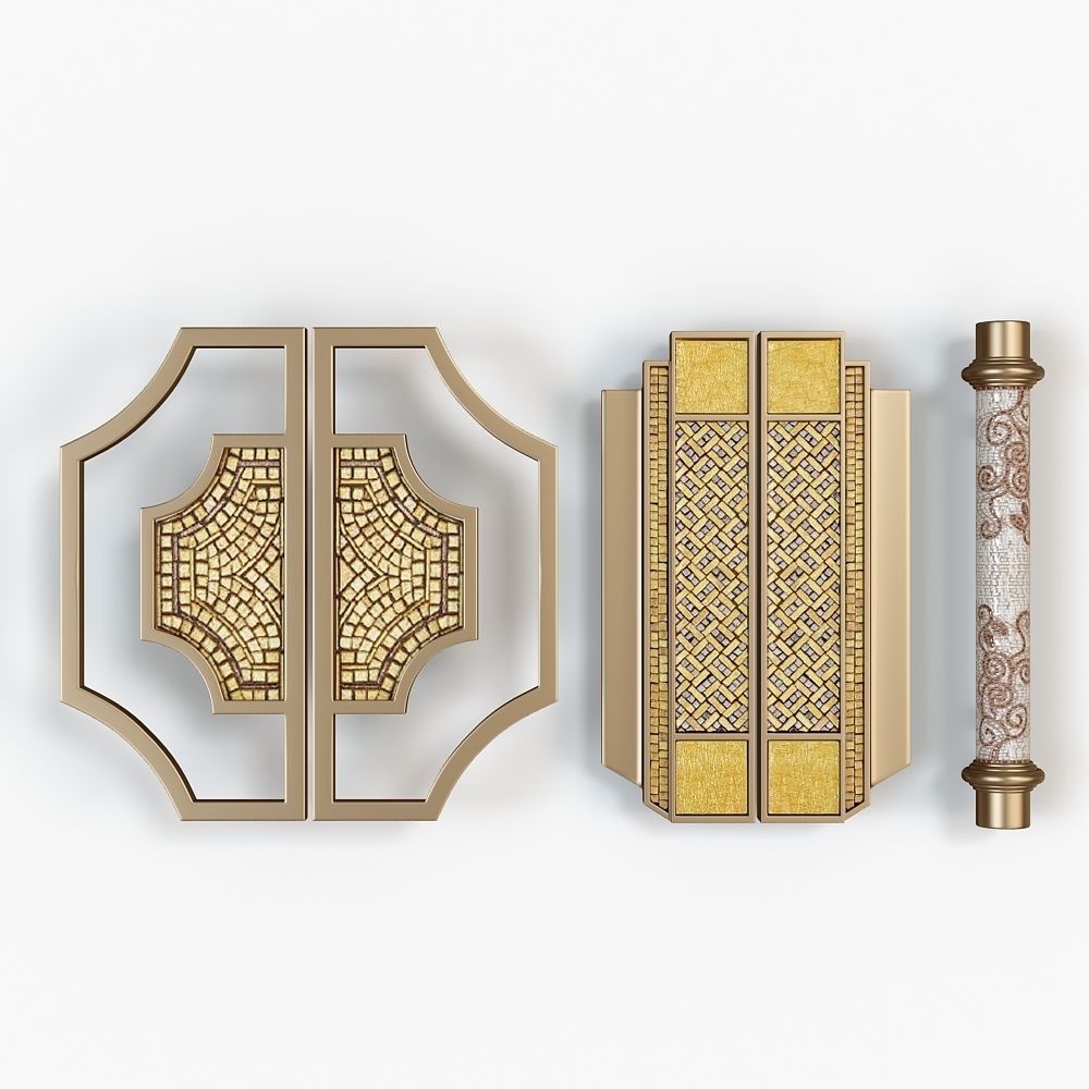 Door knobs sicis 3D model_6