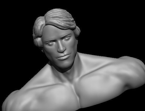 Arnold bust Free 3D print model_3
