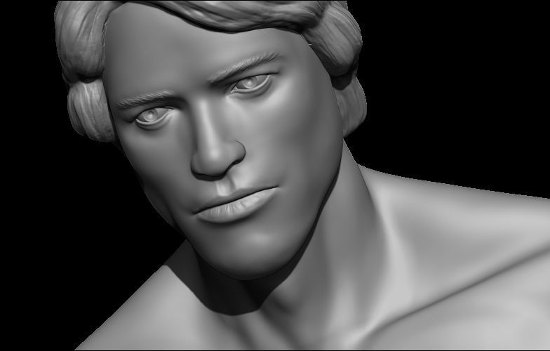 Arnold bust Free 3D print model_5
