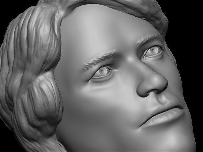 Arnold bust Free 3D print model_7