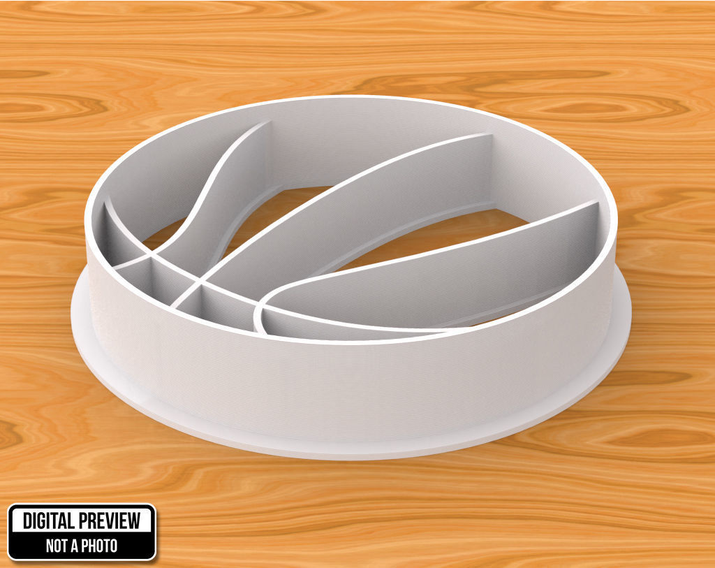 Basketball Ball Cookie Cutter 3D print model_1